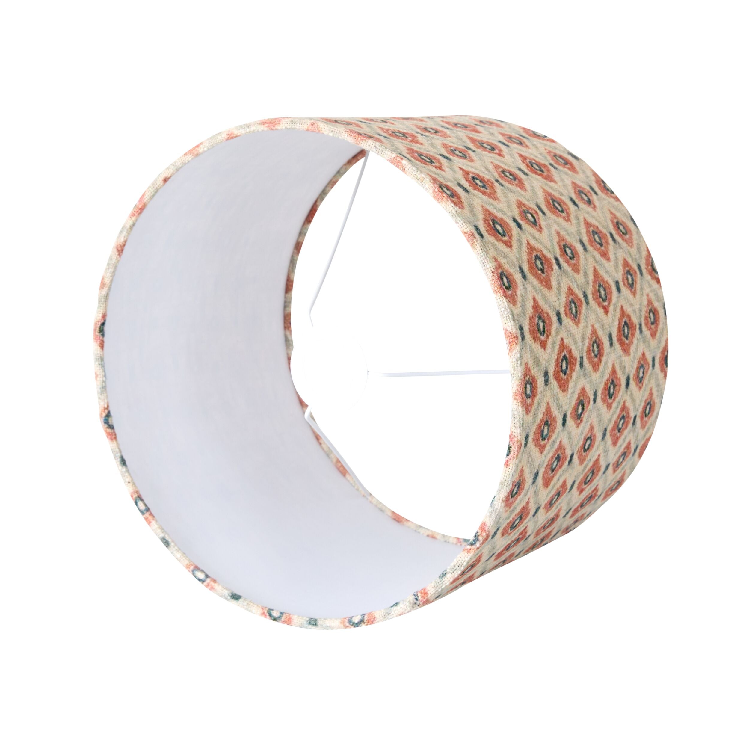 Drum Shade Rust 35x25cm