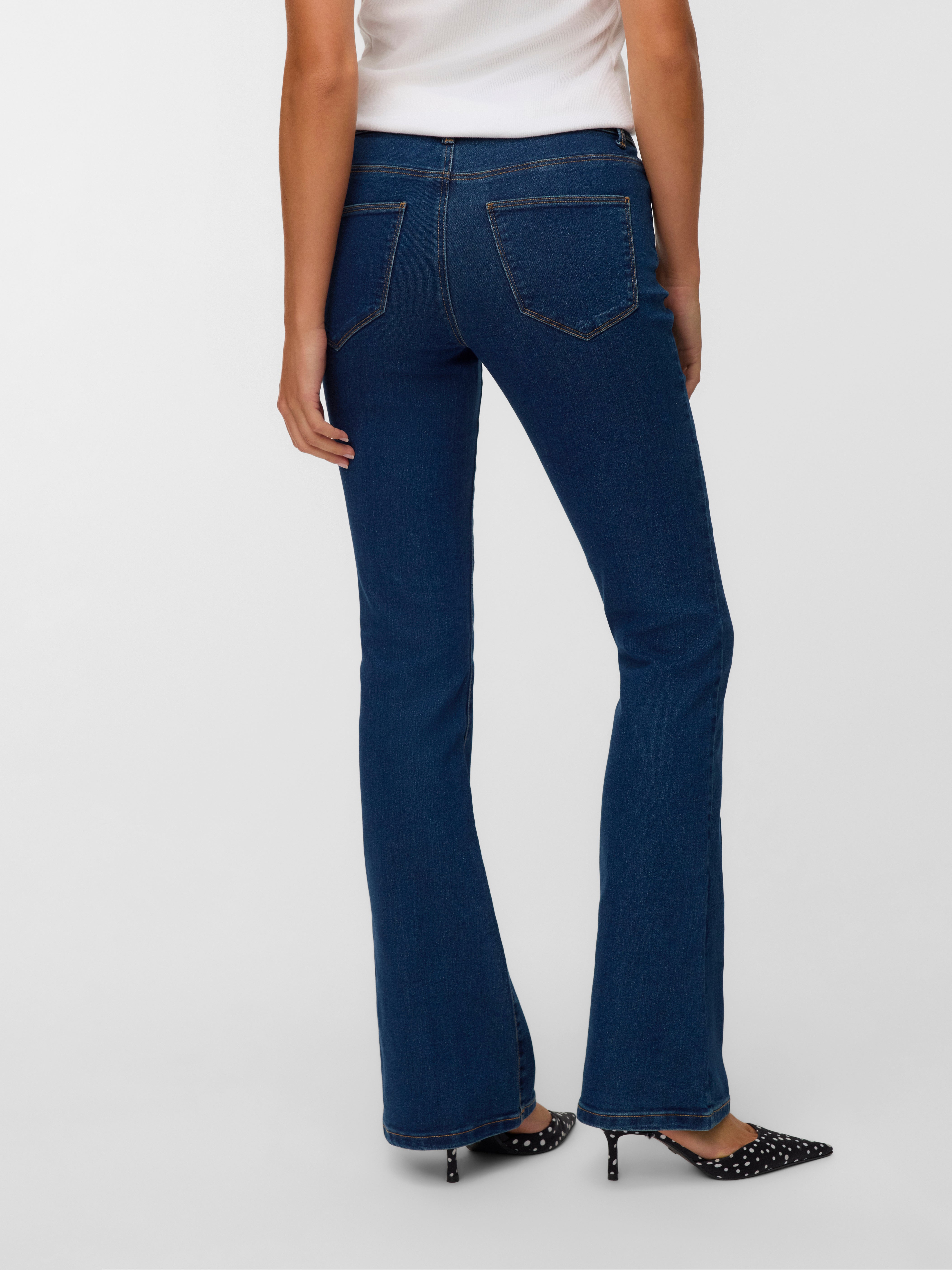 VERO MODA® VMELLY Mid rise Flared Fit Jeans