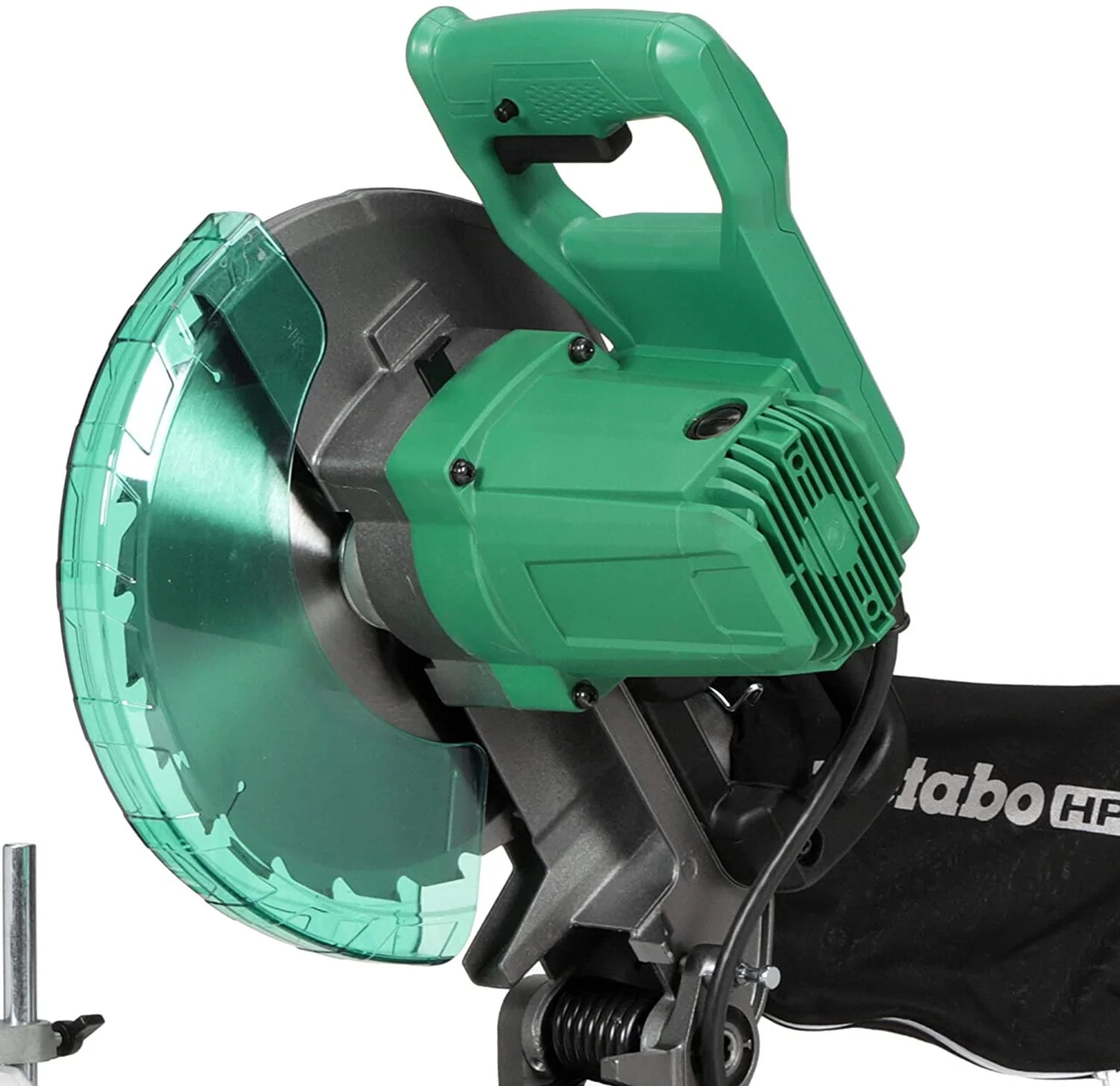 10-Inch Compound Miter Saw, Single Bevel, 15-Amp Motor, 0-52 Miter Angle Range, 0-45 Bevel Range, Large Table, 10" 24T TCT Miter Saw Blade C10FCGS - Image 8