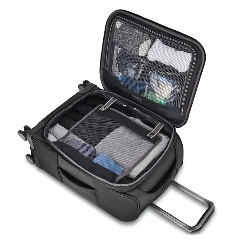 Black Theorym Carry-On Spinner Carry On Luggage | 8206-TMAYZ - SAMSONITE OUTLET
