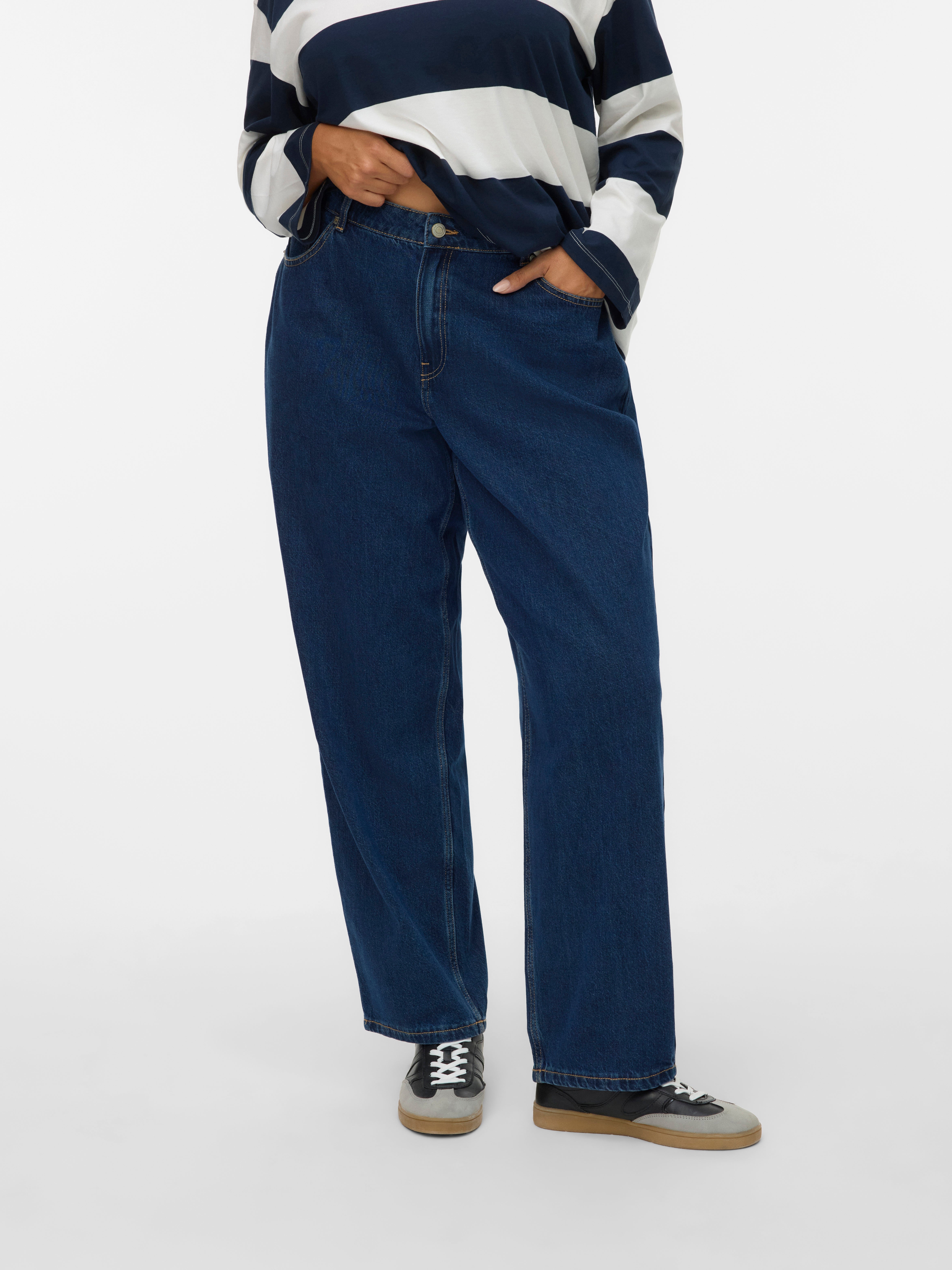 VERO MODA® VMCESTELLE High rise Barrel Fit Jeans