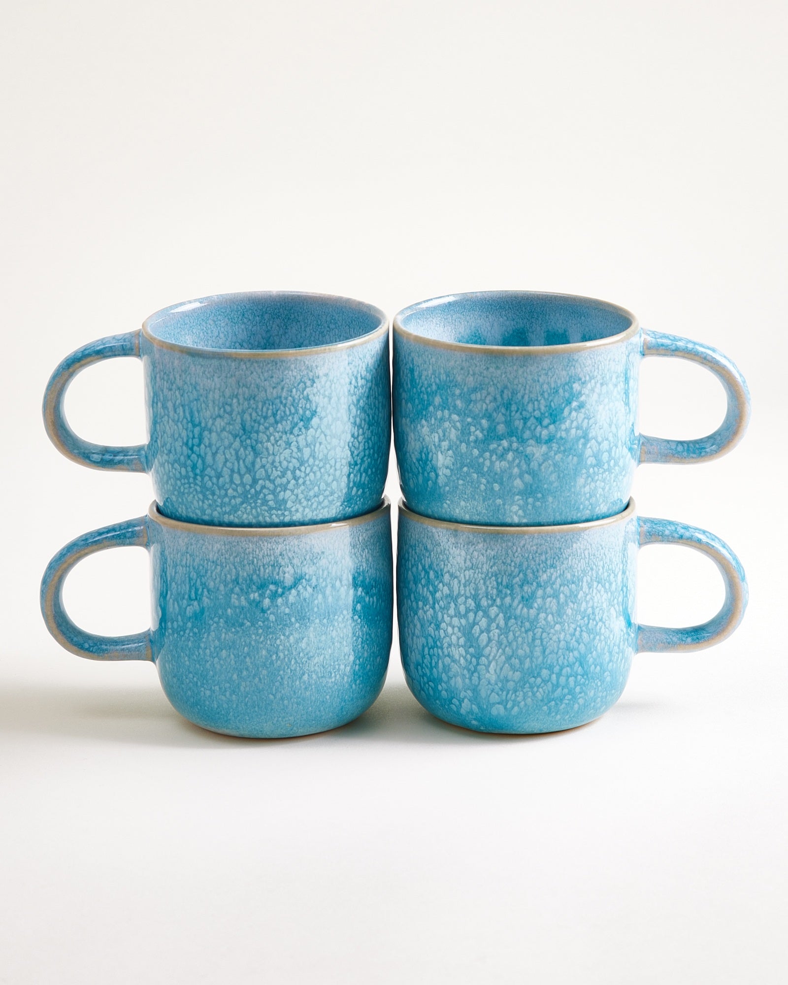 CORDOAMA - LARGE MUG AQUA SET OF 4