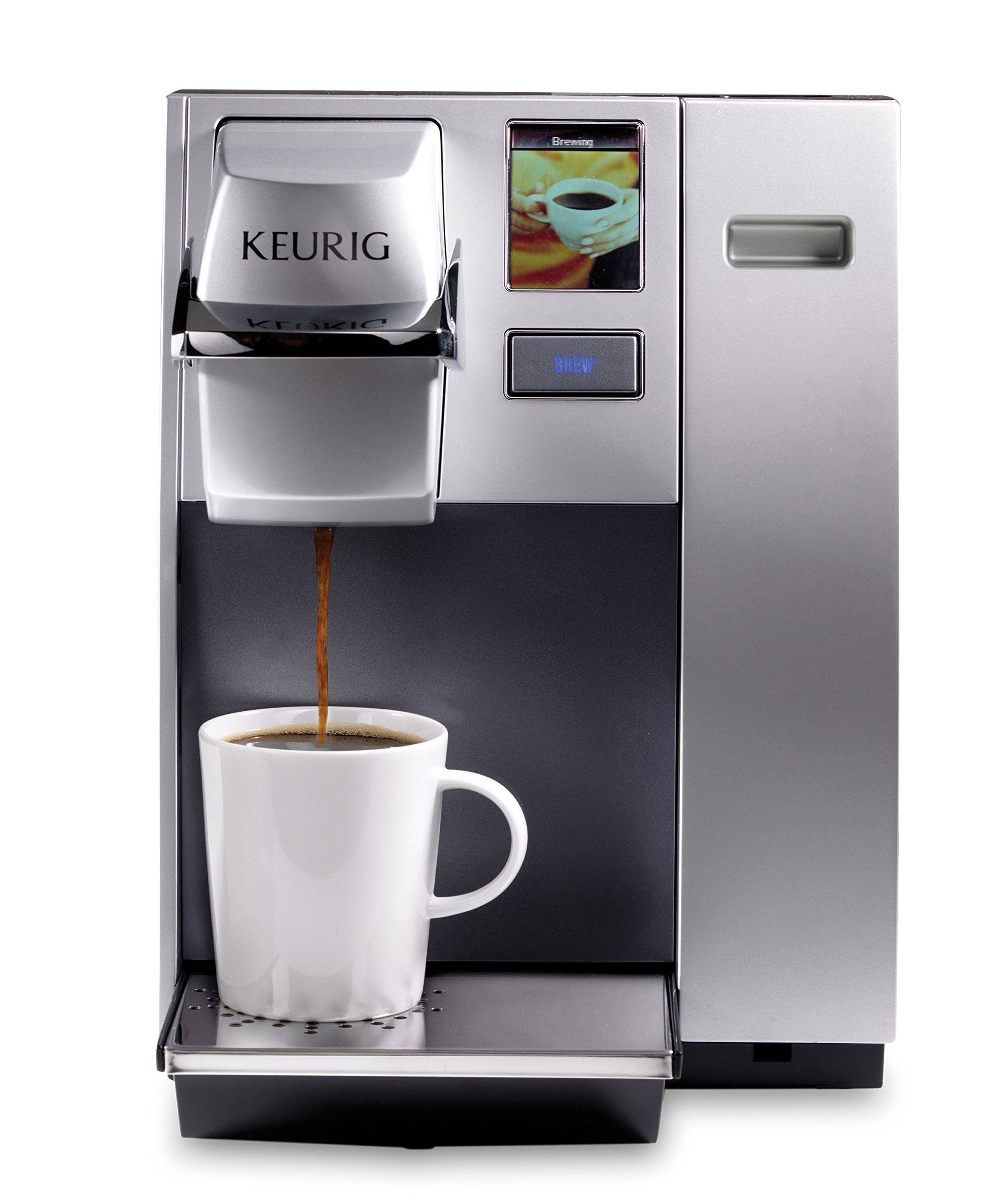 Keurig K155 Office Pro Single Cup Commercial K Pod Coffee Maker, Silver