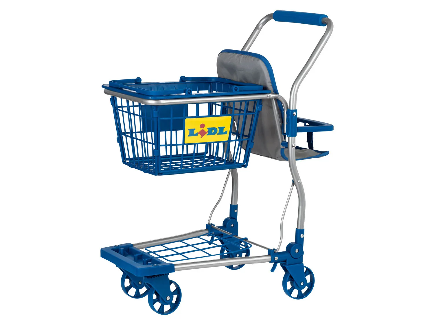 Playtive Caddie, avec panier et assise de poupe