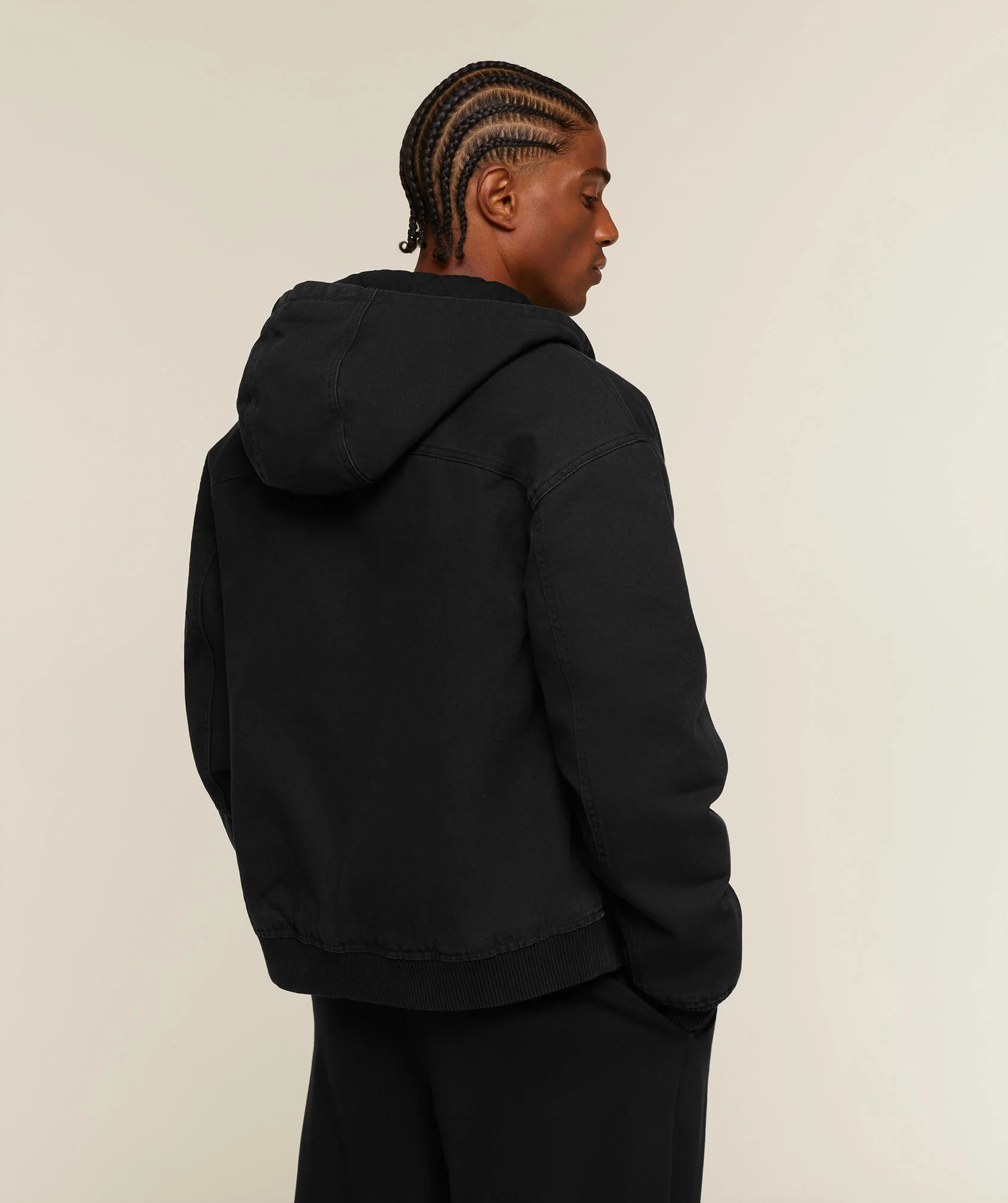 CANVAS JACKET - Black