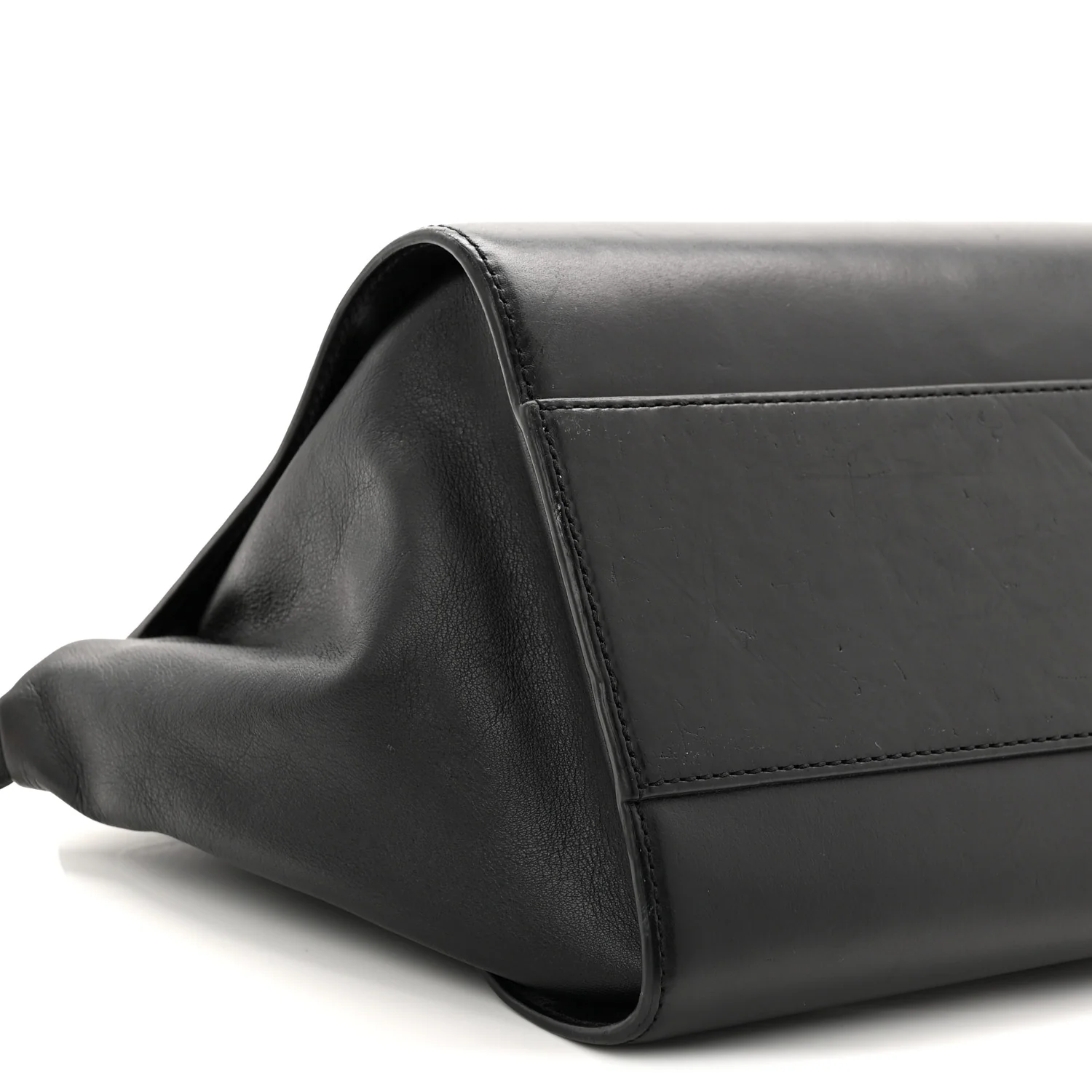Calfskin Pelican Satchel Black
