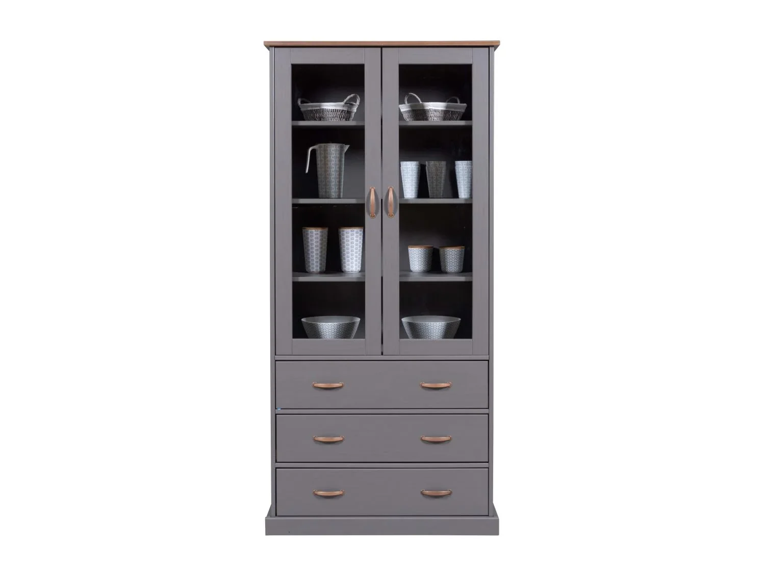 Inter Link Vitrine buffet Westerland , 90 x 38,40 x 190 cm