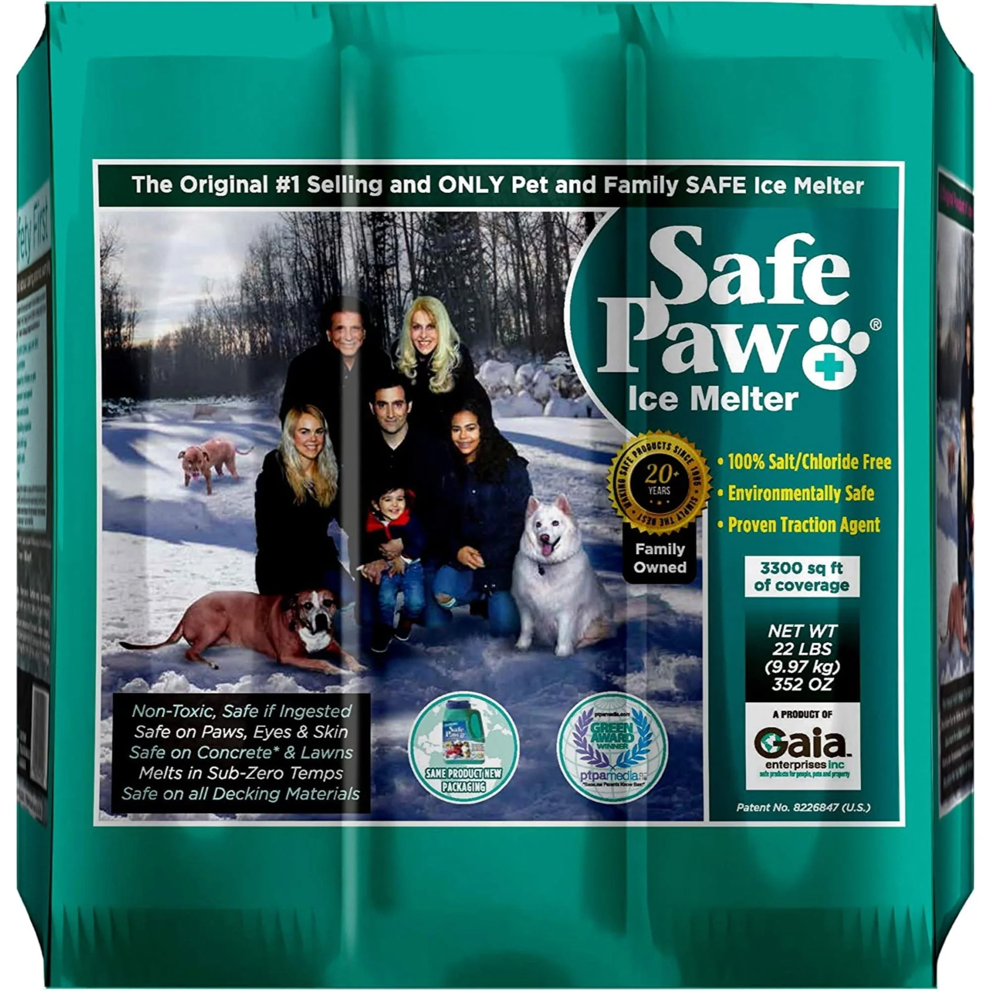 Safe Paw Salt free Pet Safe Ice Melt, 22lb Flexicube