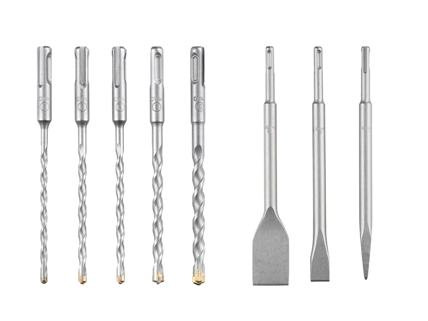 PARKSIDE PERFORMANCE Set de Burins ou Forets  percussion SDS-Plus