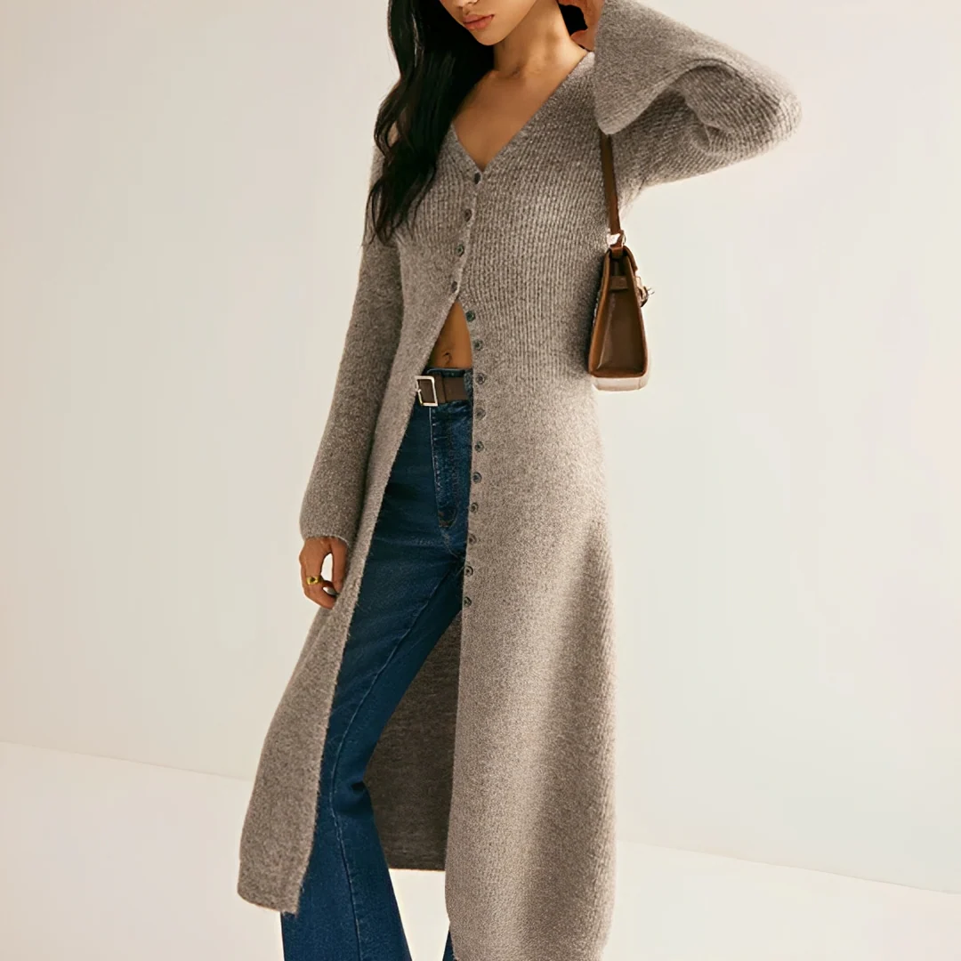 Zoey - Robe chic col en V
