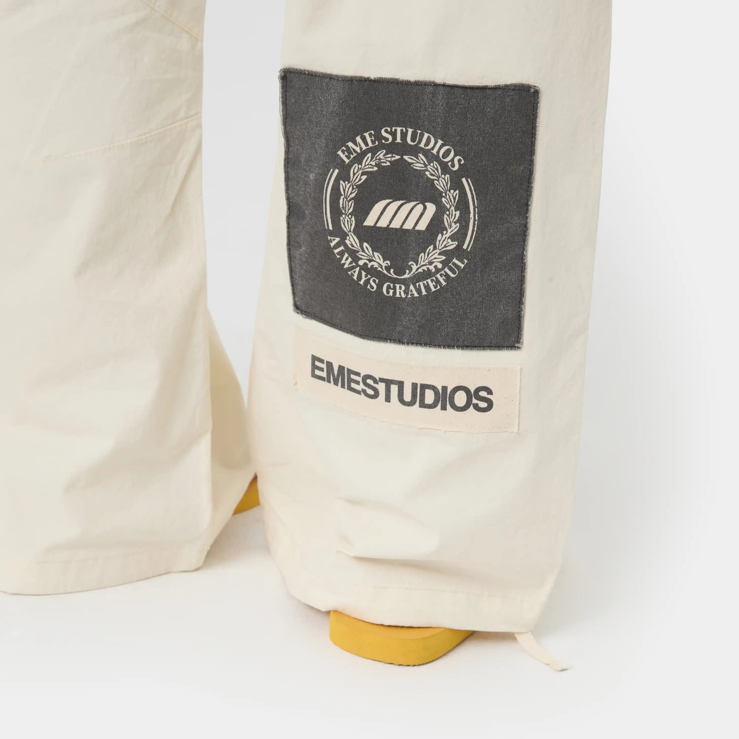 Patches Off Sand Cargo Pants