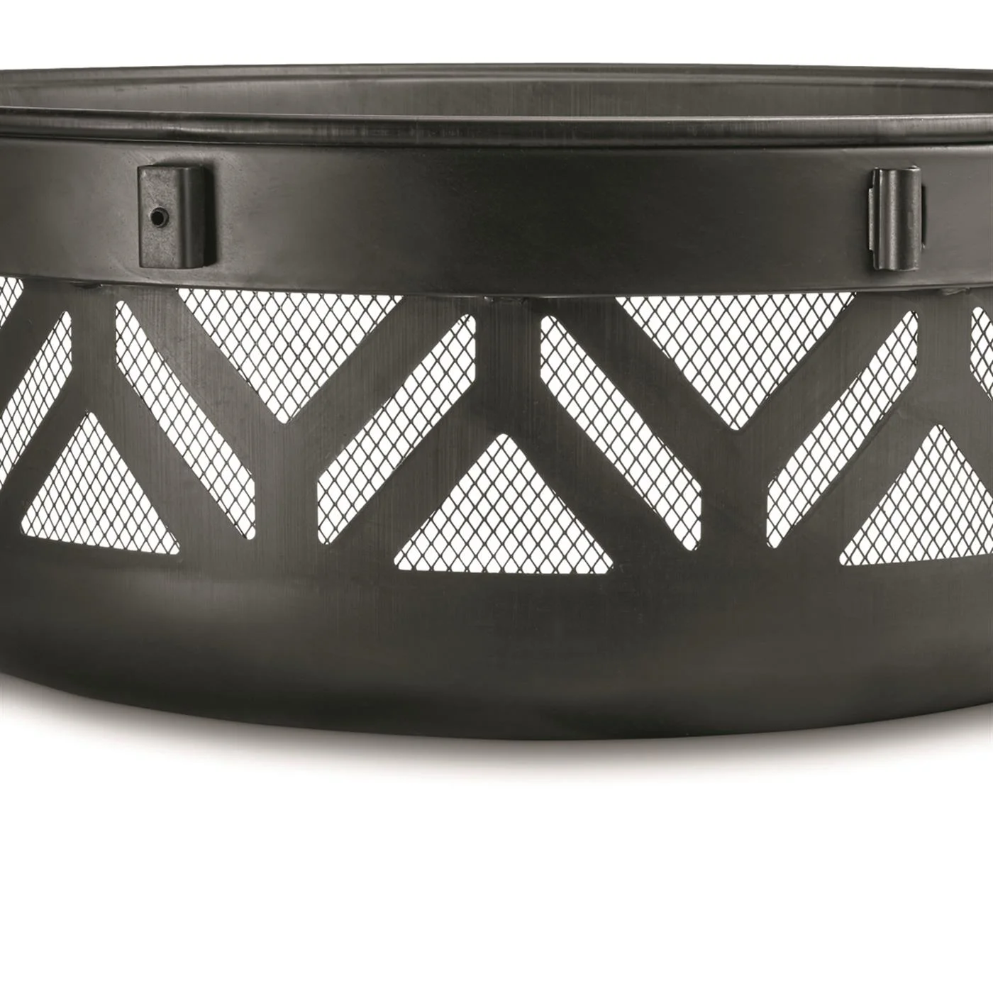 47" Fire Pit with BBQ Grate Geometric(Geometric) - Image 2