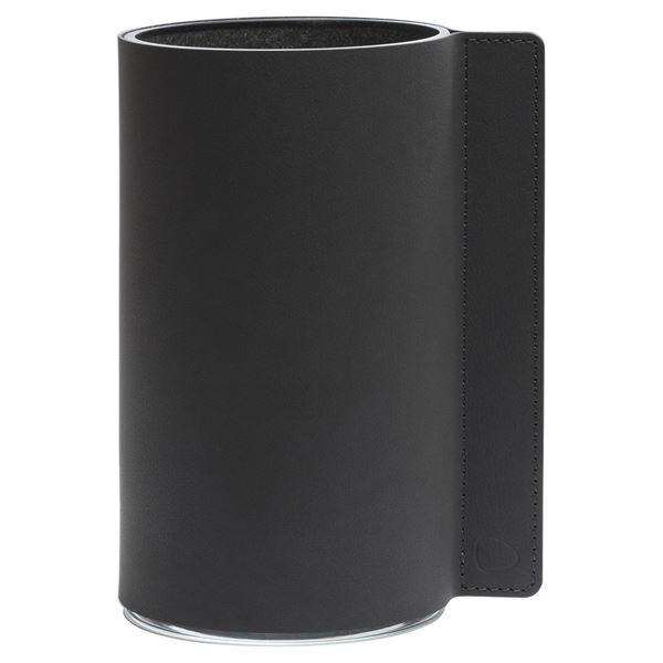 Block Nupo vase M 11x20 cm antrasitt
