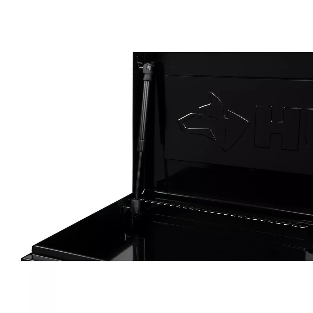 Coffre à outils à 4 tiroirs de 66 cm de large, noir brillant