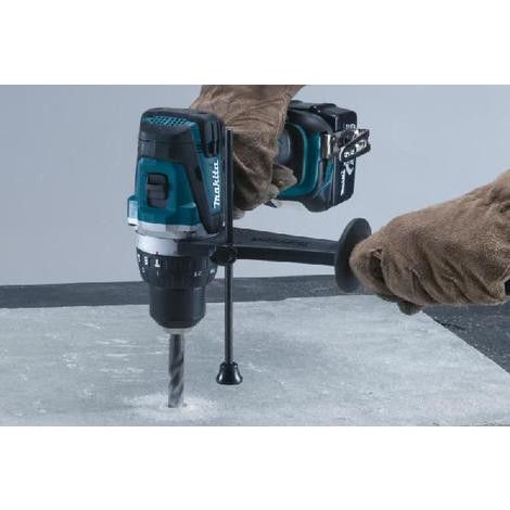 Makita – Perceuse à percussion 18V LXT avec 2 batteries 3.0Ah – Moteur Brushless – Couple élevé pour perçage béton – Coffret MAKPAC — vue 2