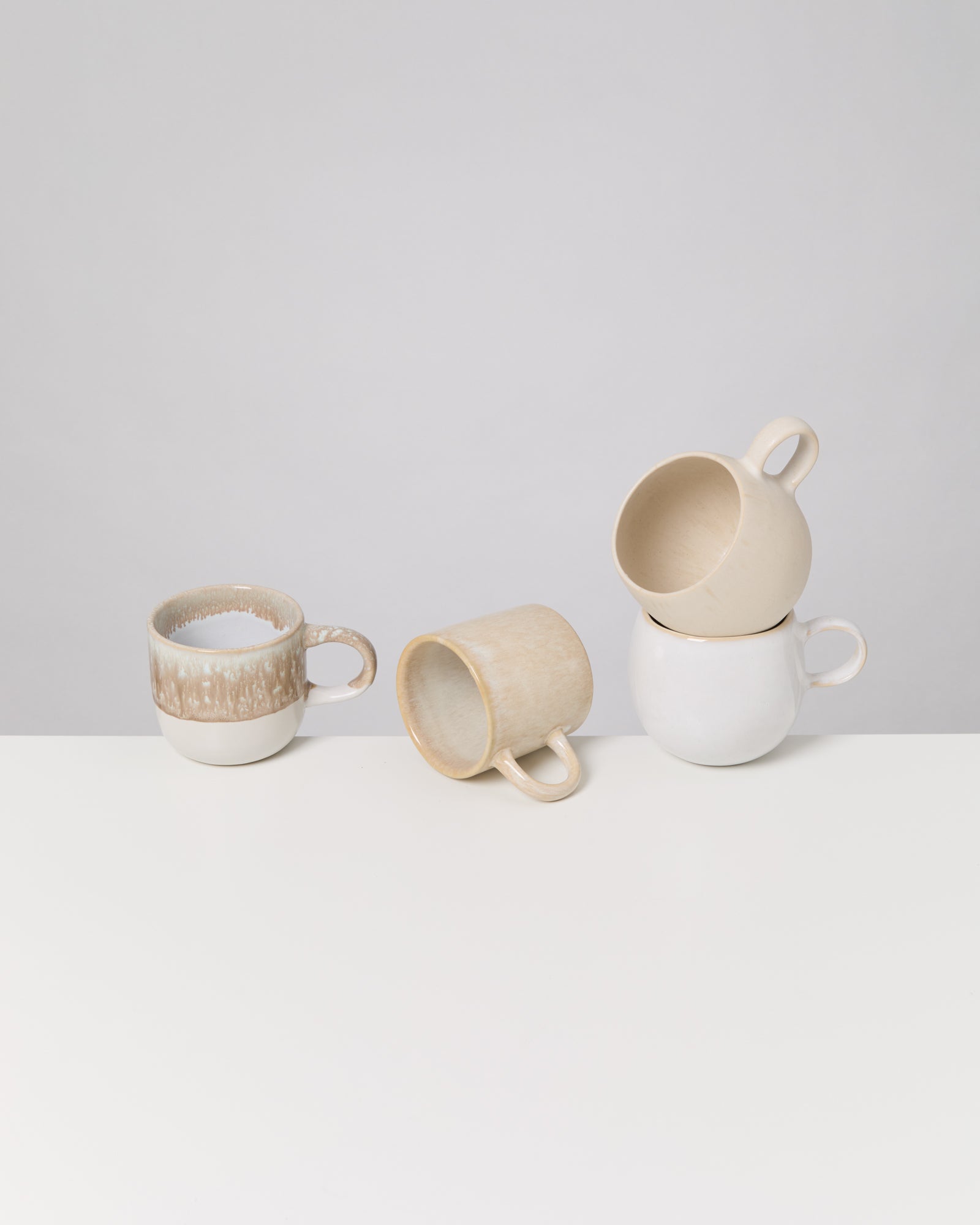 LARGE MUG SAND HARMONY SAND SET OF 4