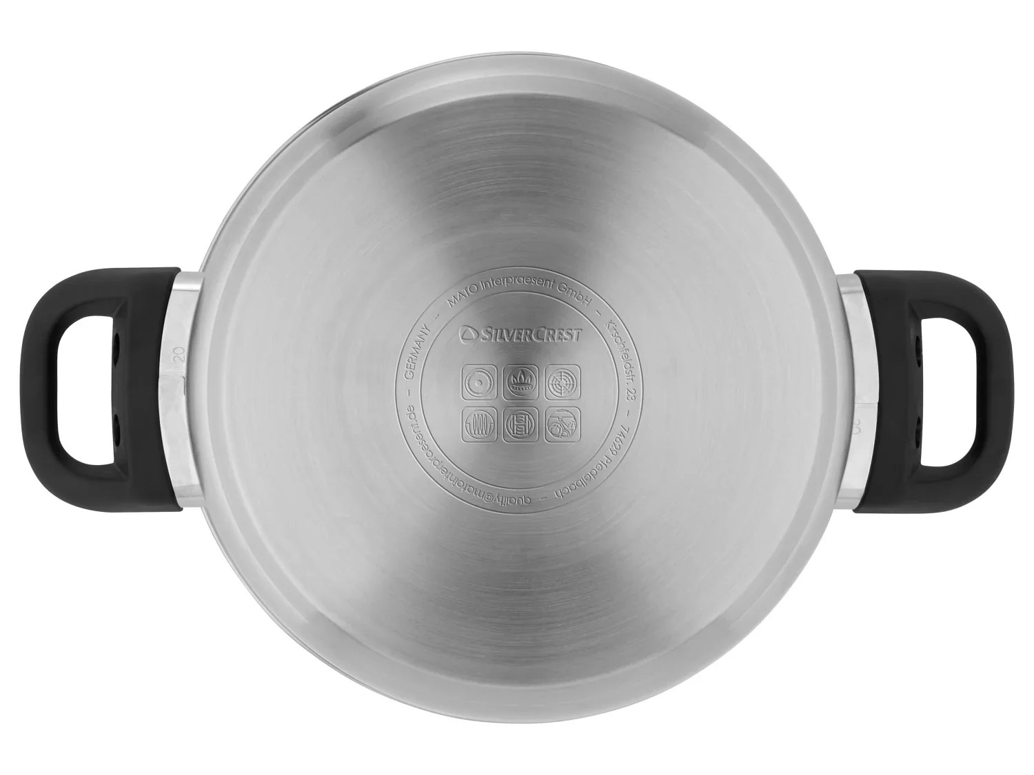 SILVERCREST Faitouts en acier inoxydable