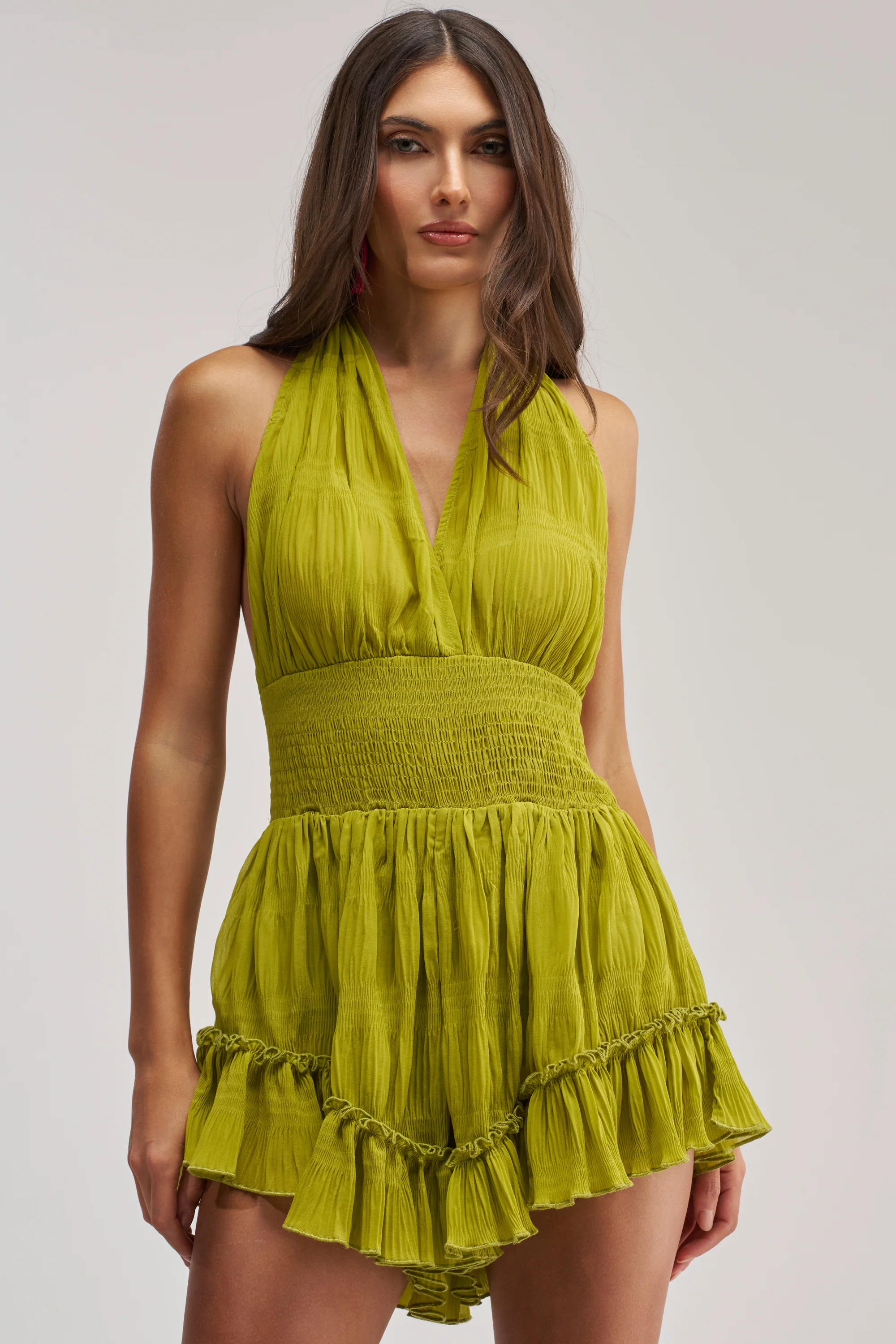 SUMMER DAY CHIFFON SLEEVELESS ROMPER - Akira Store