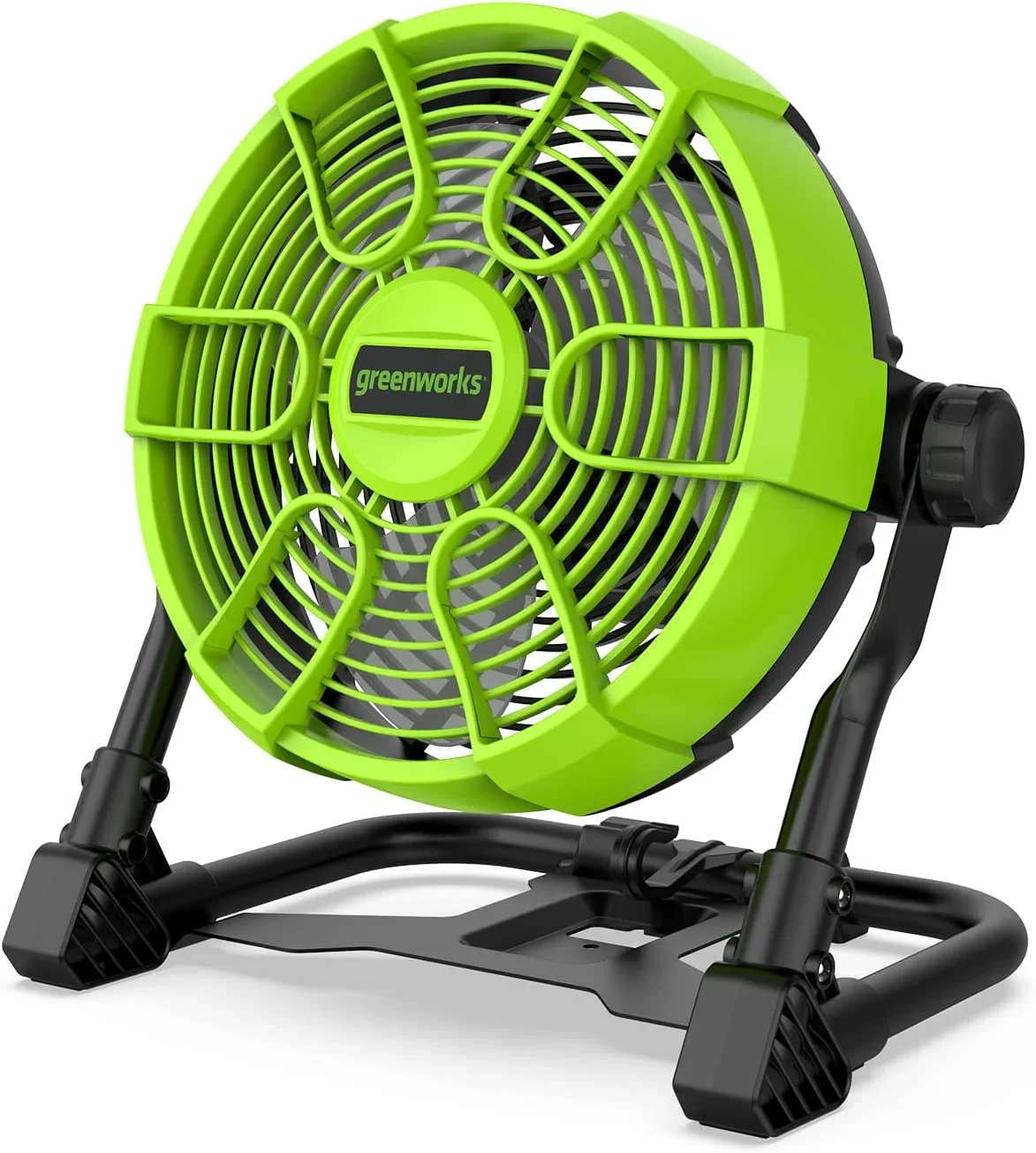 Greenworks 24V 10 (5-Speed) Fan (500 CFM) with 2.0Ah USB Battery and Charger