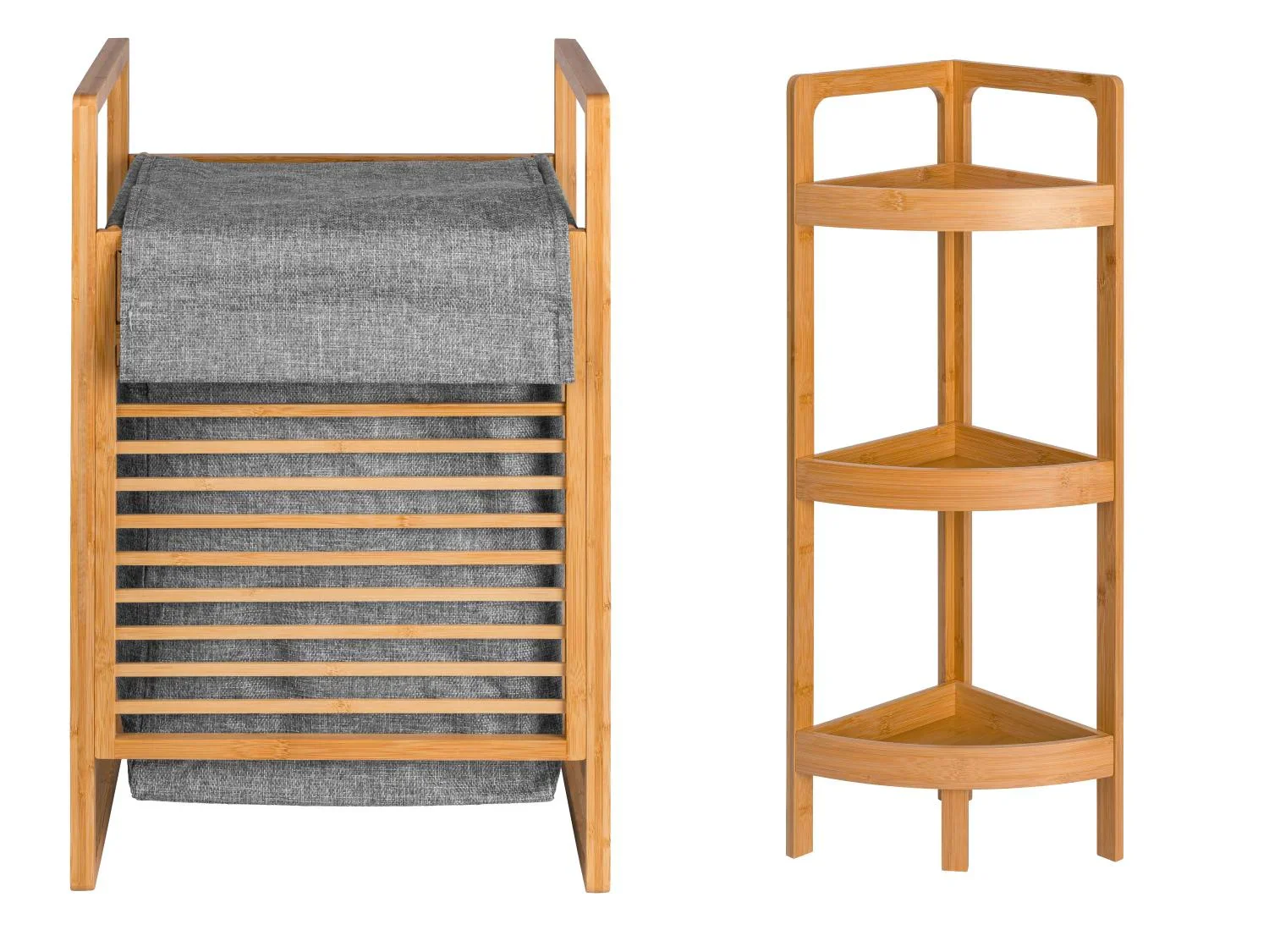LIVARNO Panier  linge ou tagre dangle pour salle de bains