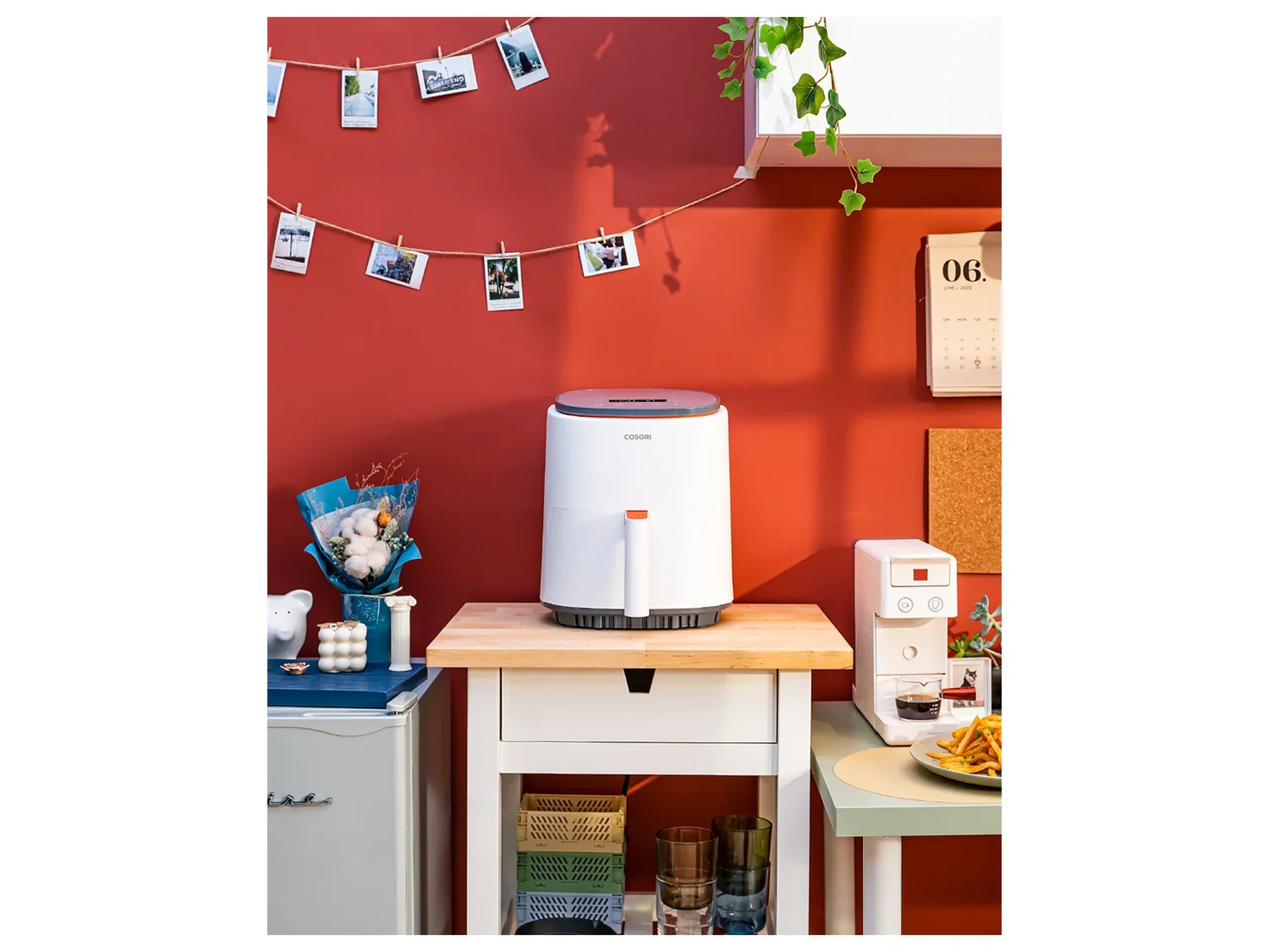 Friteuse  air chaud LiteSmart, 1500 W, 3,8 L