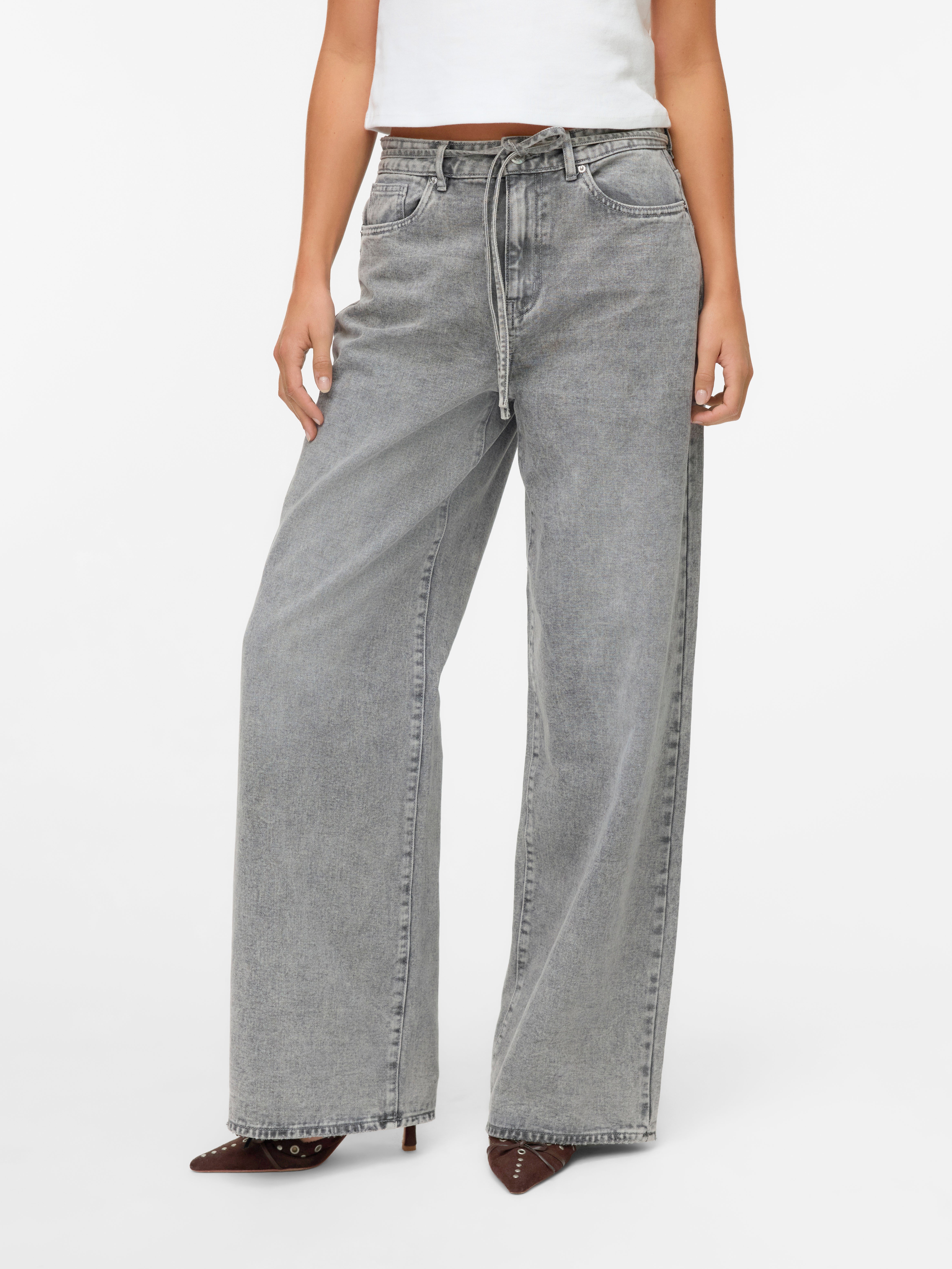 VERO MODA® VMWIEN Mid rise Wide Leg Fit Jeans