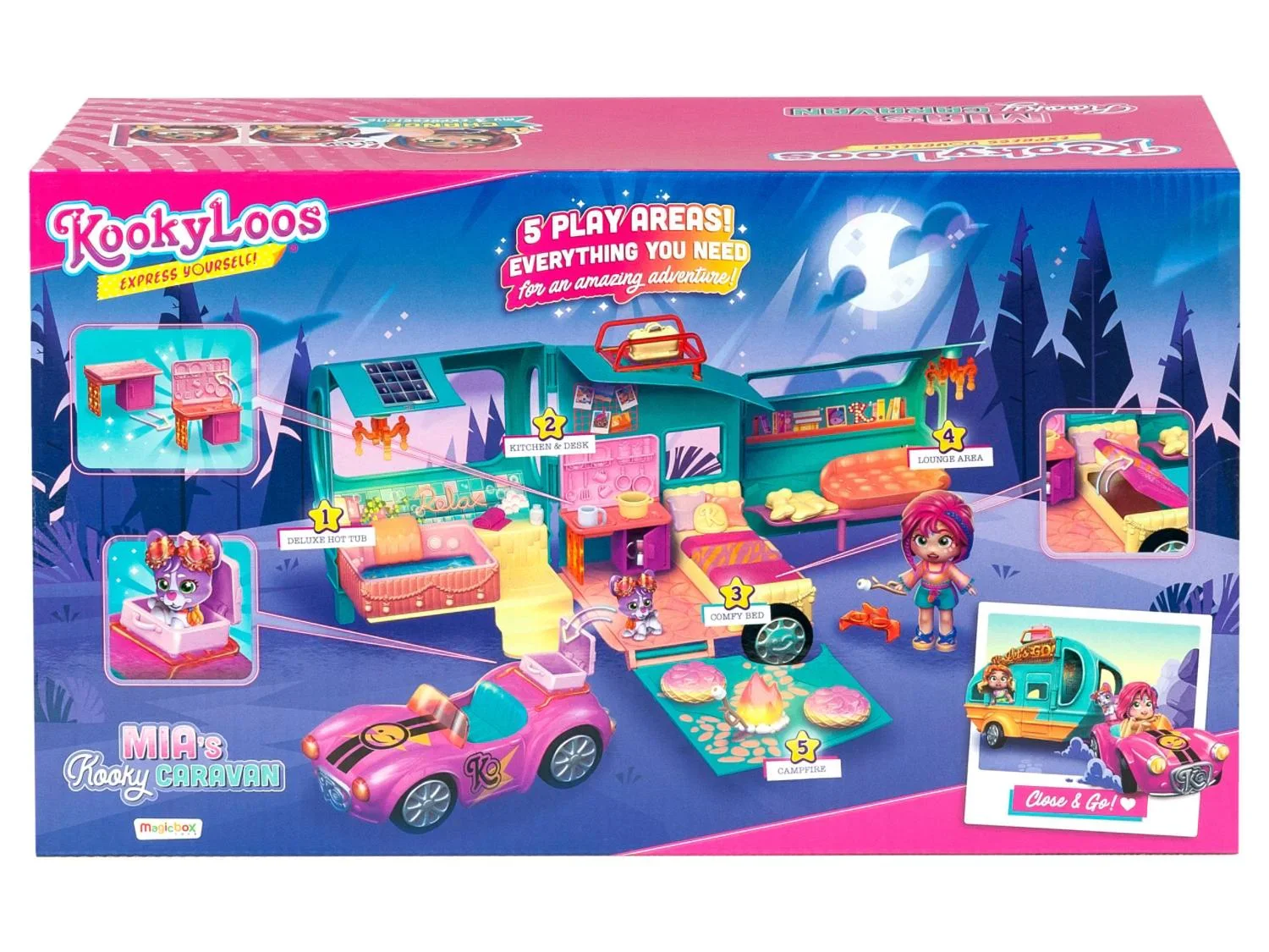 Kookyloos La Caravane de Mia
