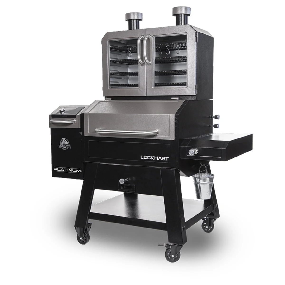 Platinum Lockhart Wi-Fi® and Bluetooth® Wood Pellet Grill and Smoker - Image 2