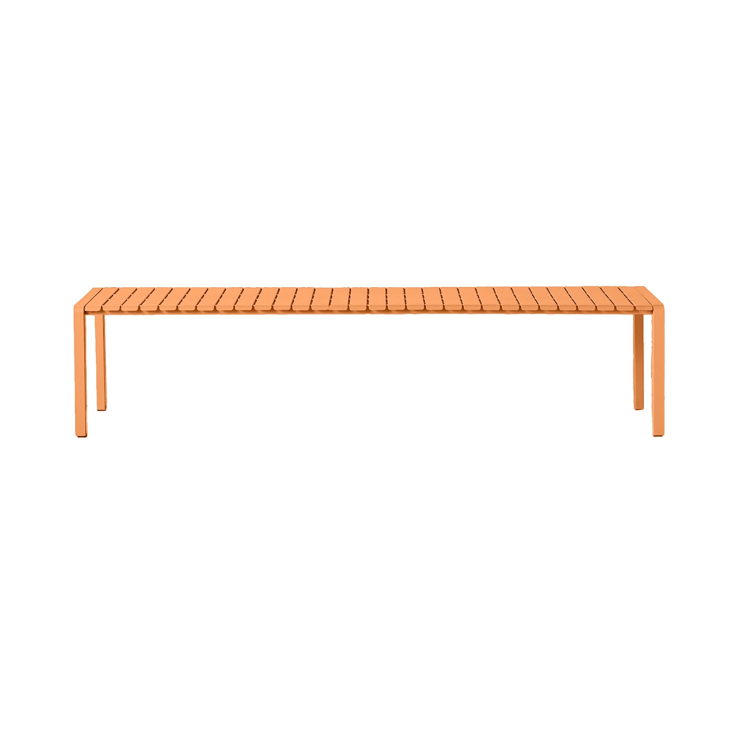 Kace Dining Bench Seat 200cm Tangelo Orange