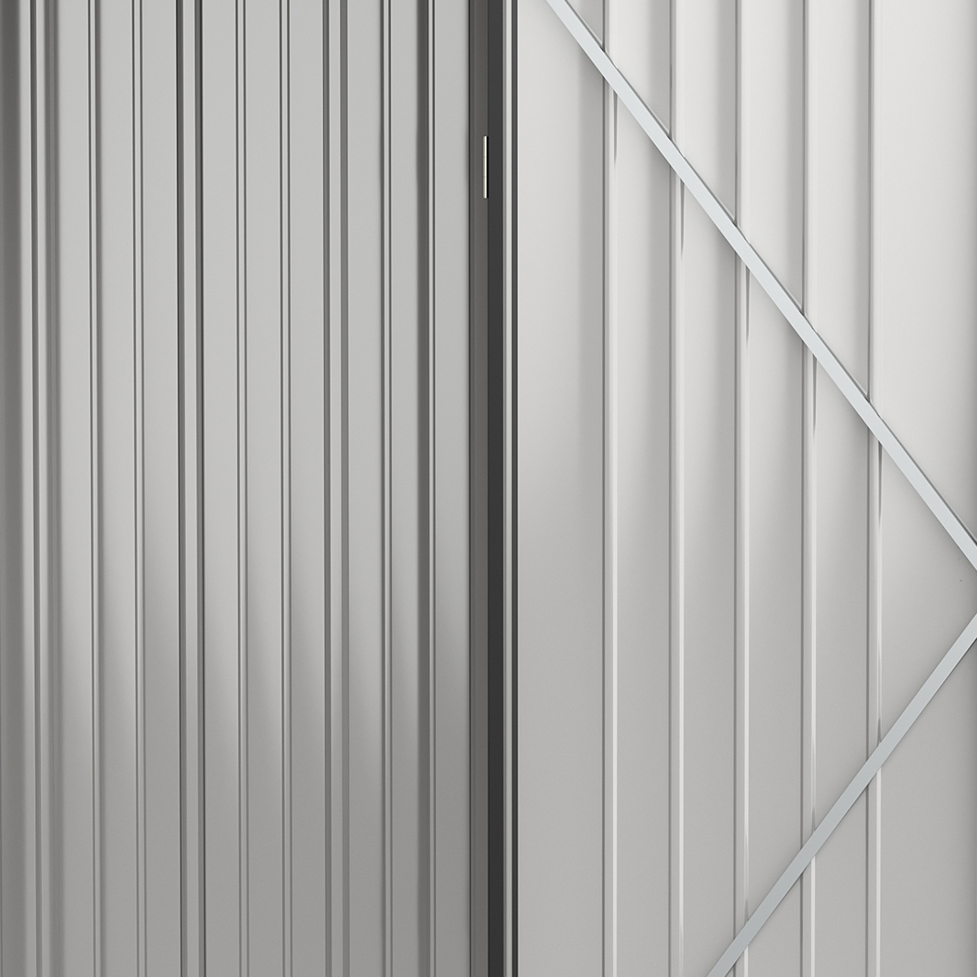 Outsunny Tuinschuur Gereedschapsschuur, afsluitbare deur, weerbestendig, incl. schappen, 161,5 cm x 94,5 cm x 196 cm, Zwart