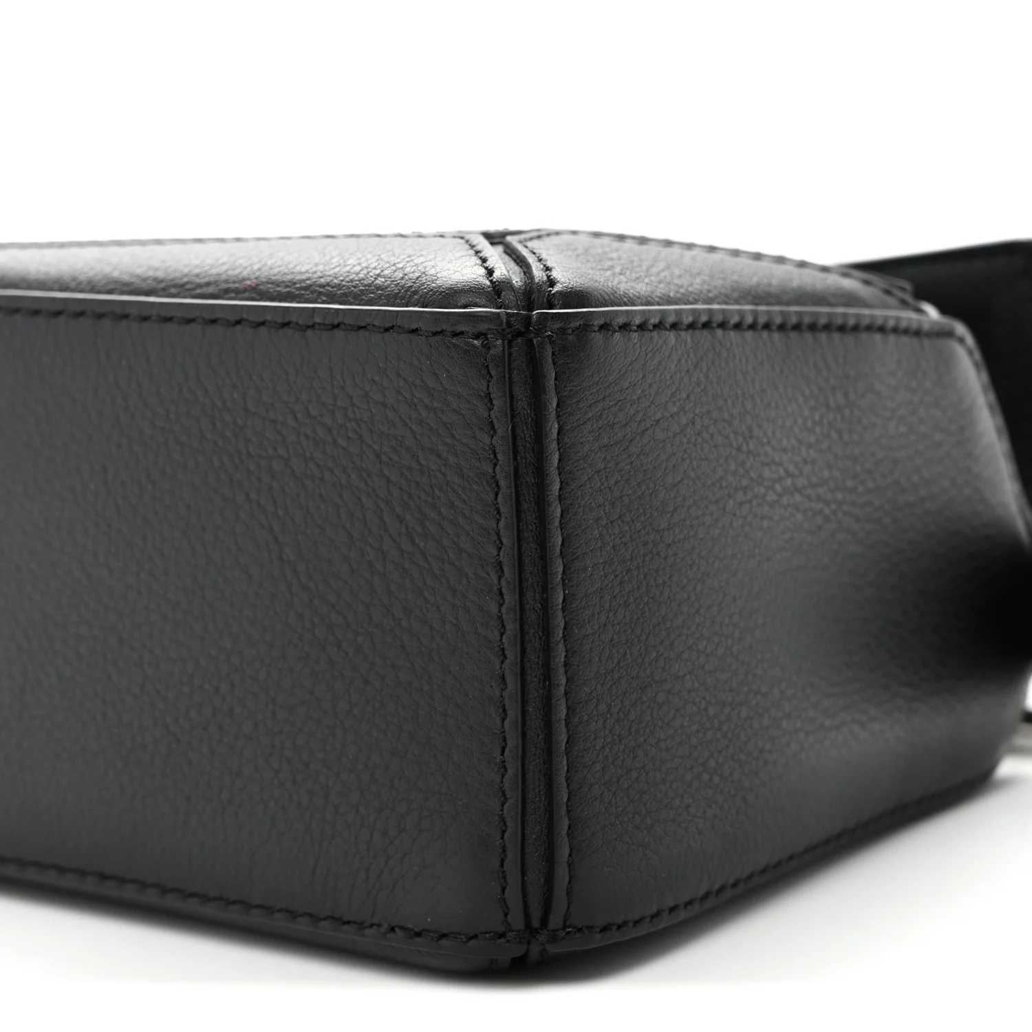 Calfskin Mini Puzzle Bag Black
