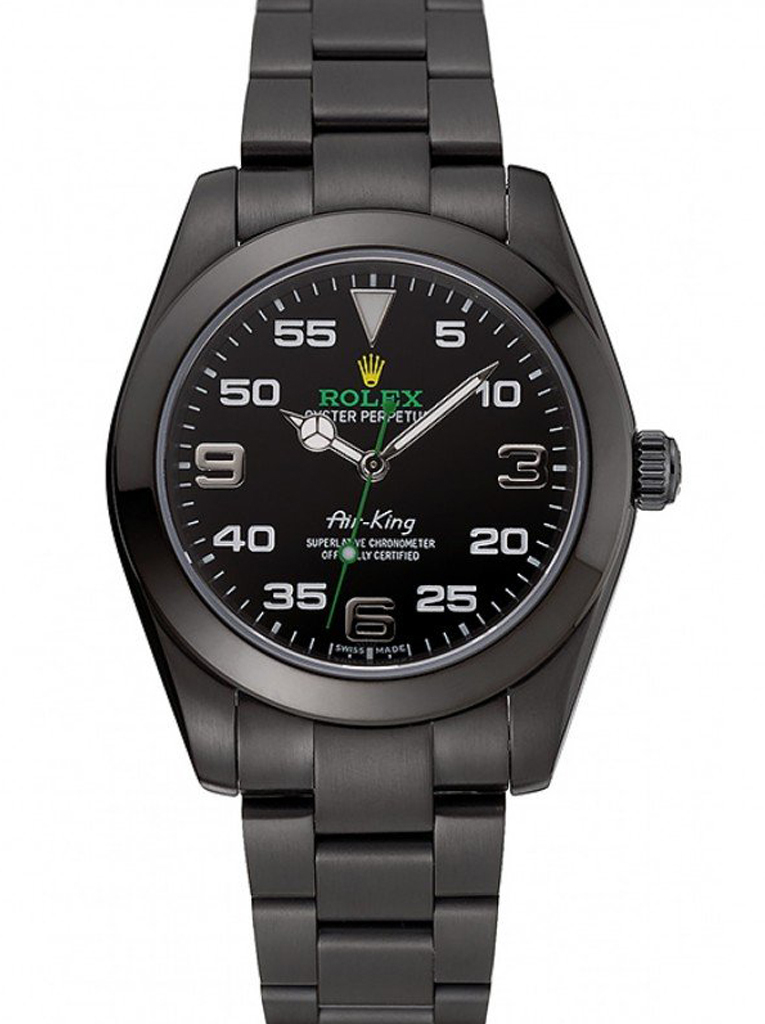 [super clone]Rolex Air-King 38mm Black Dial 1454019