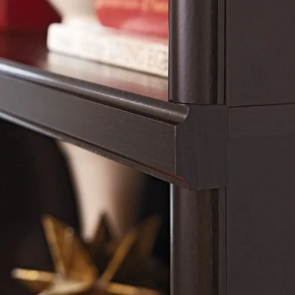 Better Homes & Gardens 71 Ashwood Road 5 Shelf Bookcase, Black Finish