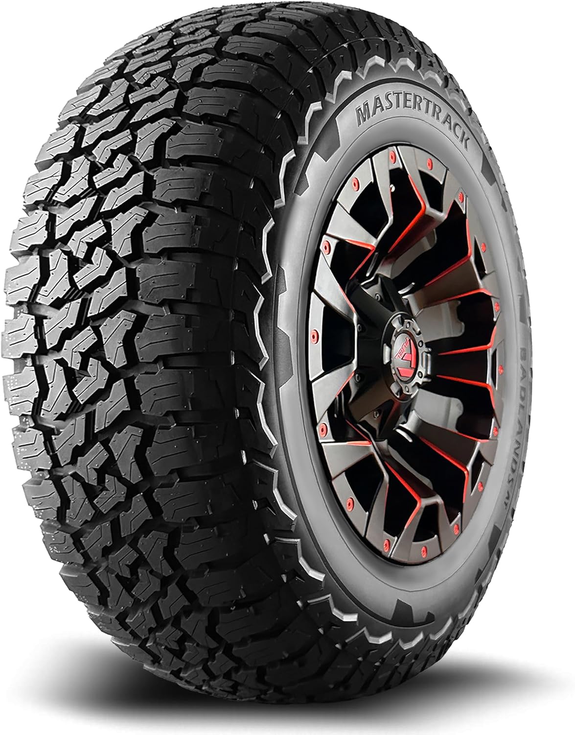 Ensemble de 4 (QUATRE) pneus tout-terrain AT 265/70R17 115T pour SUV - 265/70/17 (pneu seul)