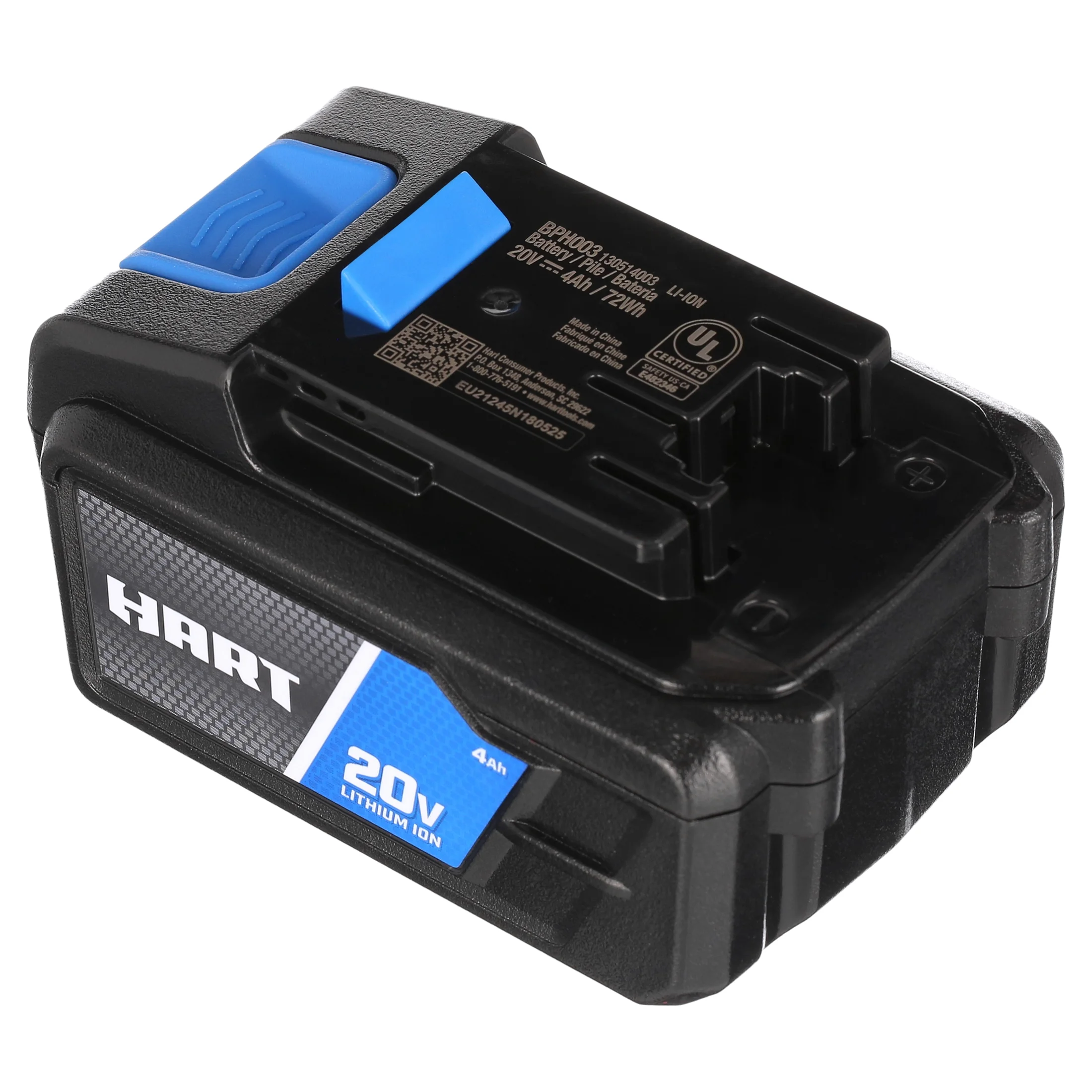 HART 20V Lithium - Ion 4.0ah Battery (Charger Not Included)