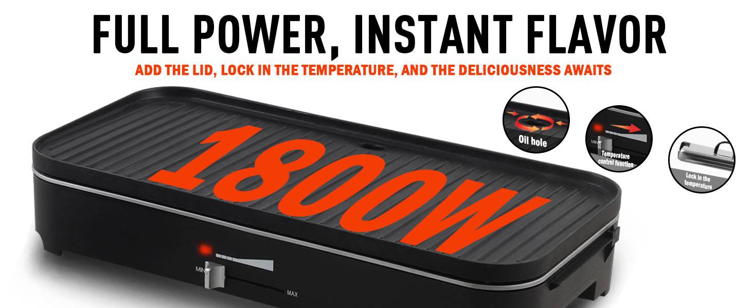 ELECTRIC OUTDOOR GRILL