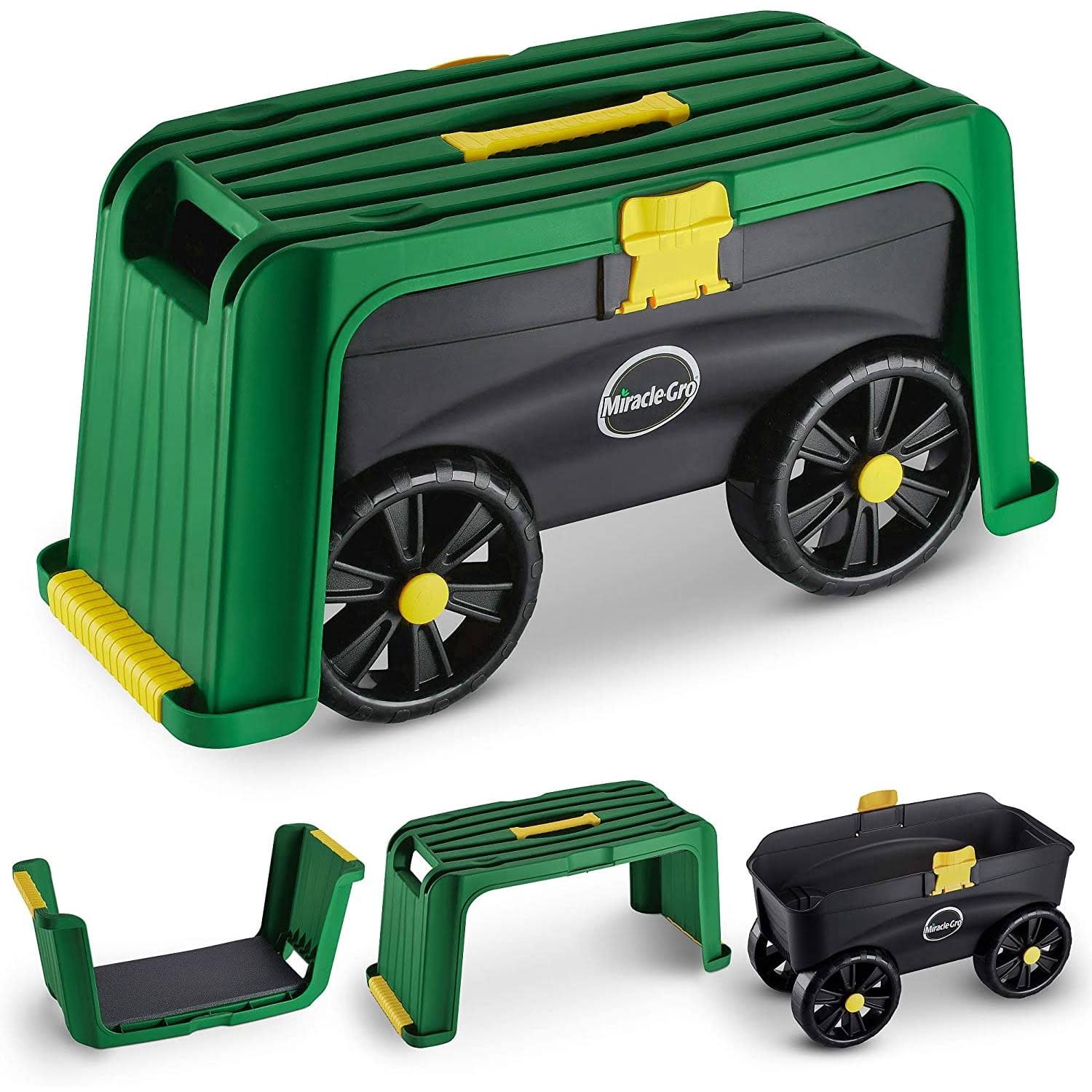 Miracle-Gro 4 in 1 Roll & Kneel Garden Stool