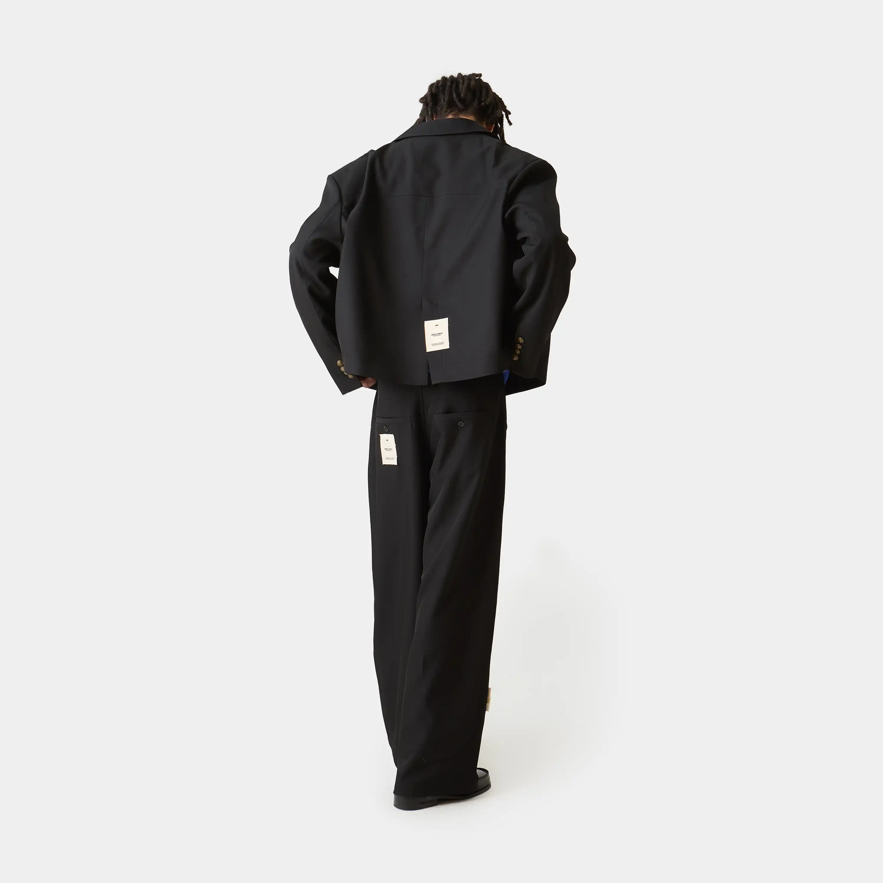 Budgeto Black Tailored Pants