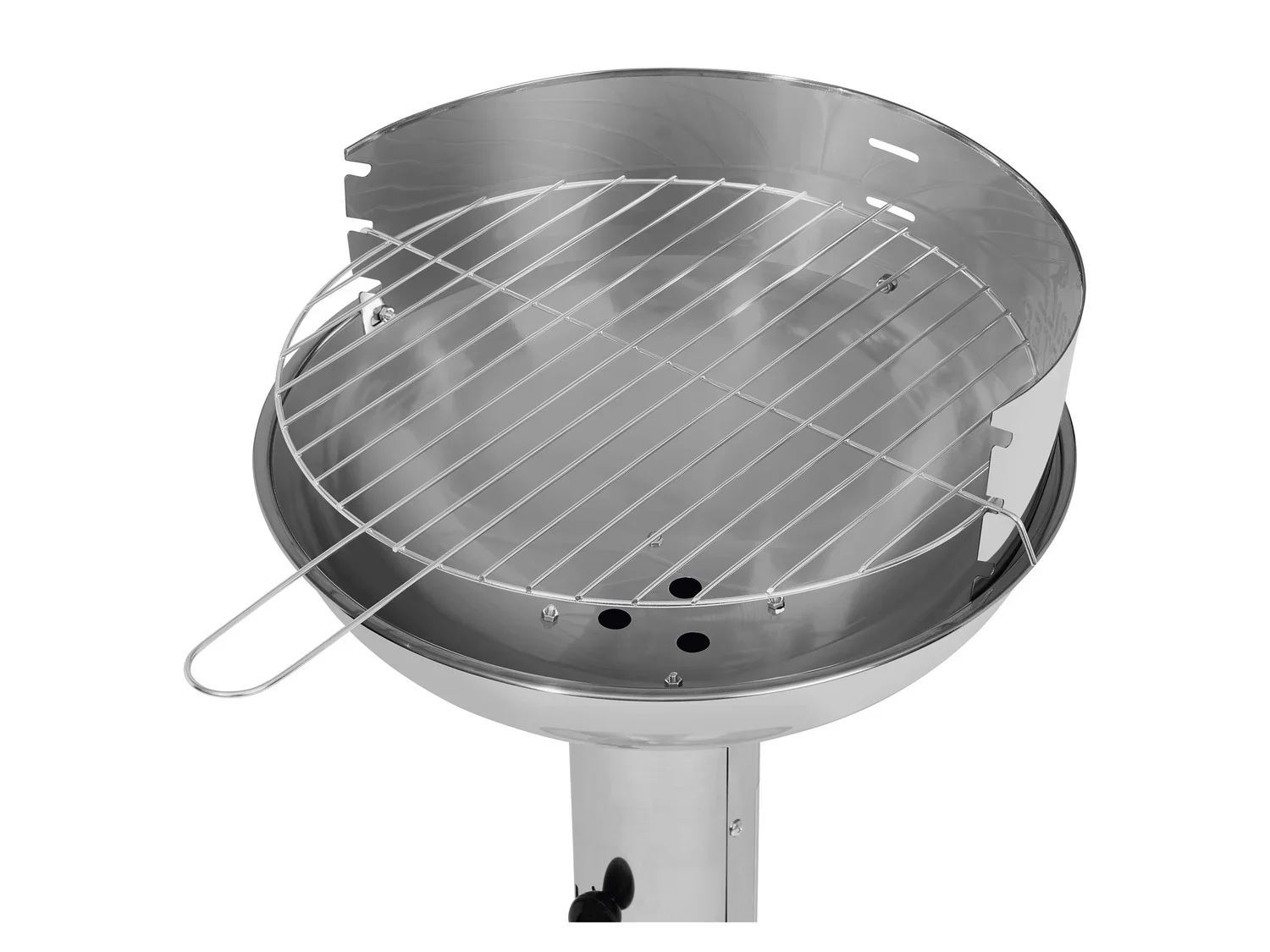 GRILLMEISTER Barbecue  colonne au charbon de bois