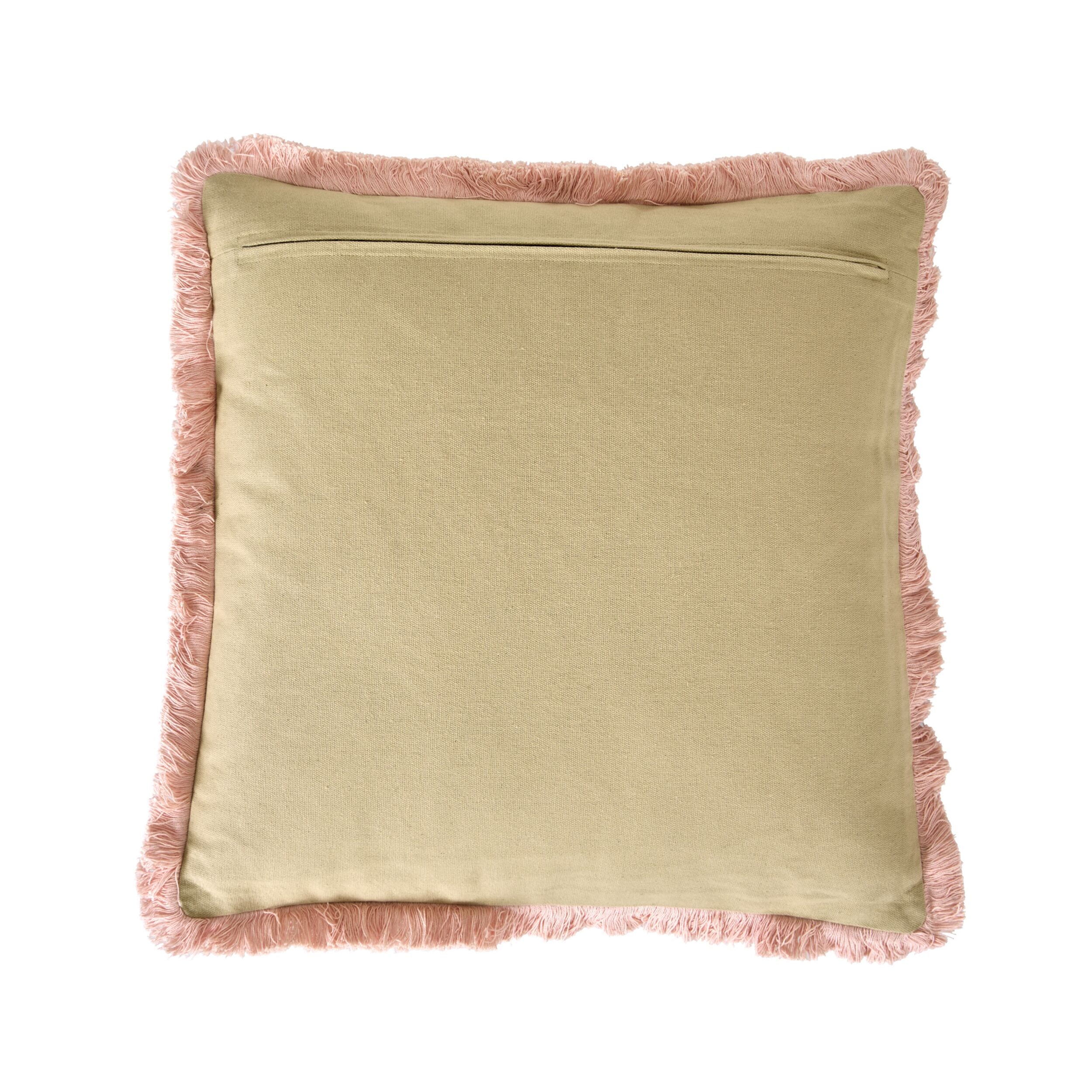 Stitch Wisteria Blush Cushion 45x45cm
