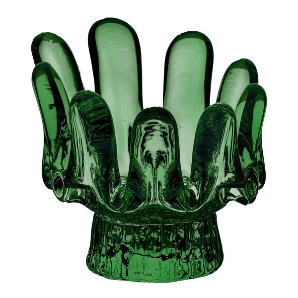 Sunflower lyslykt 9,2 cm emerald green