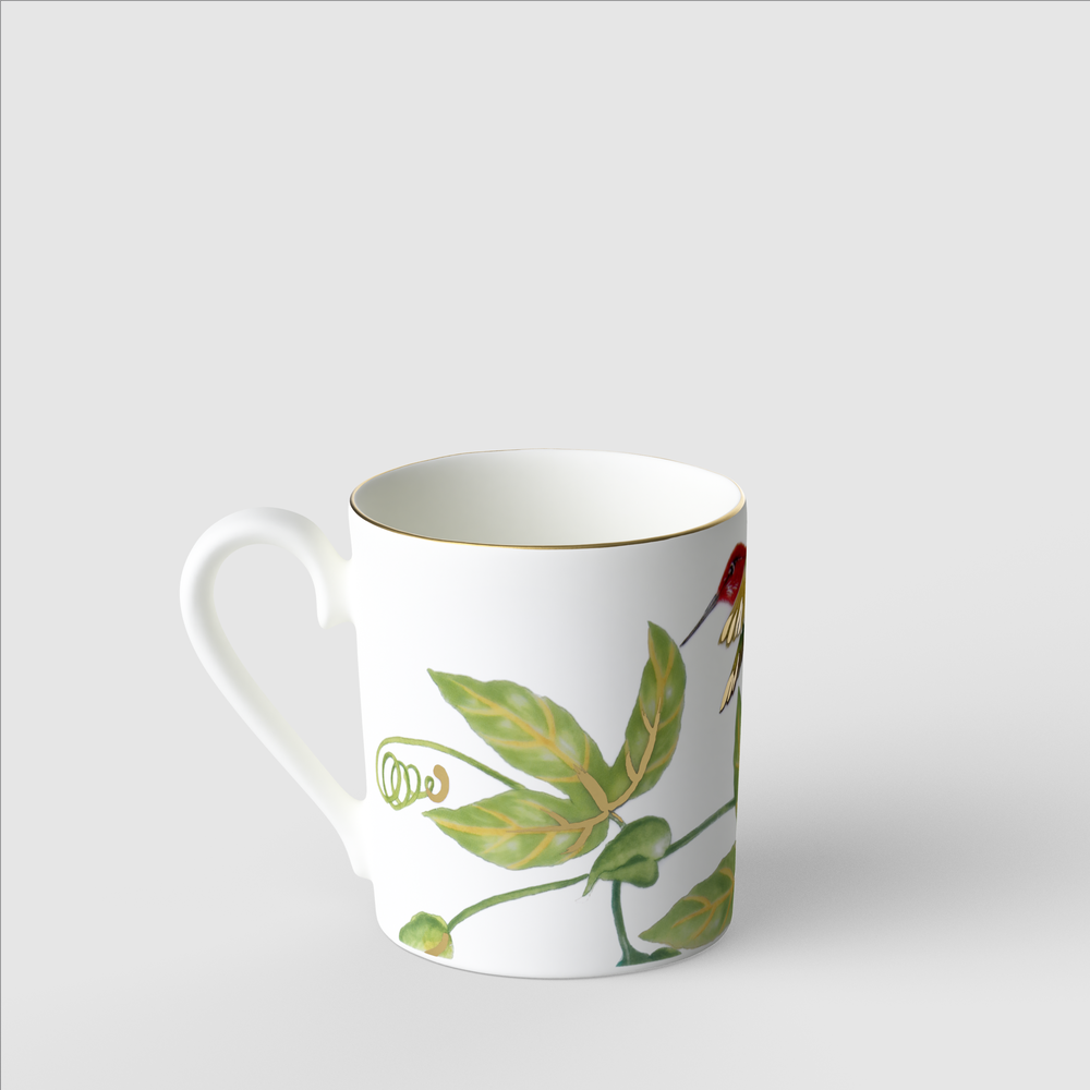 Amazonia Mug - Multi-colored, 8.2 oz, Premium Bone Porcelain