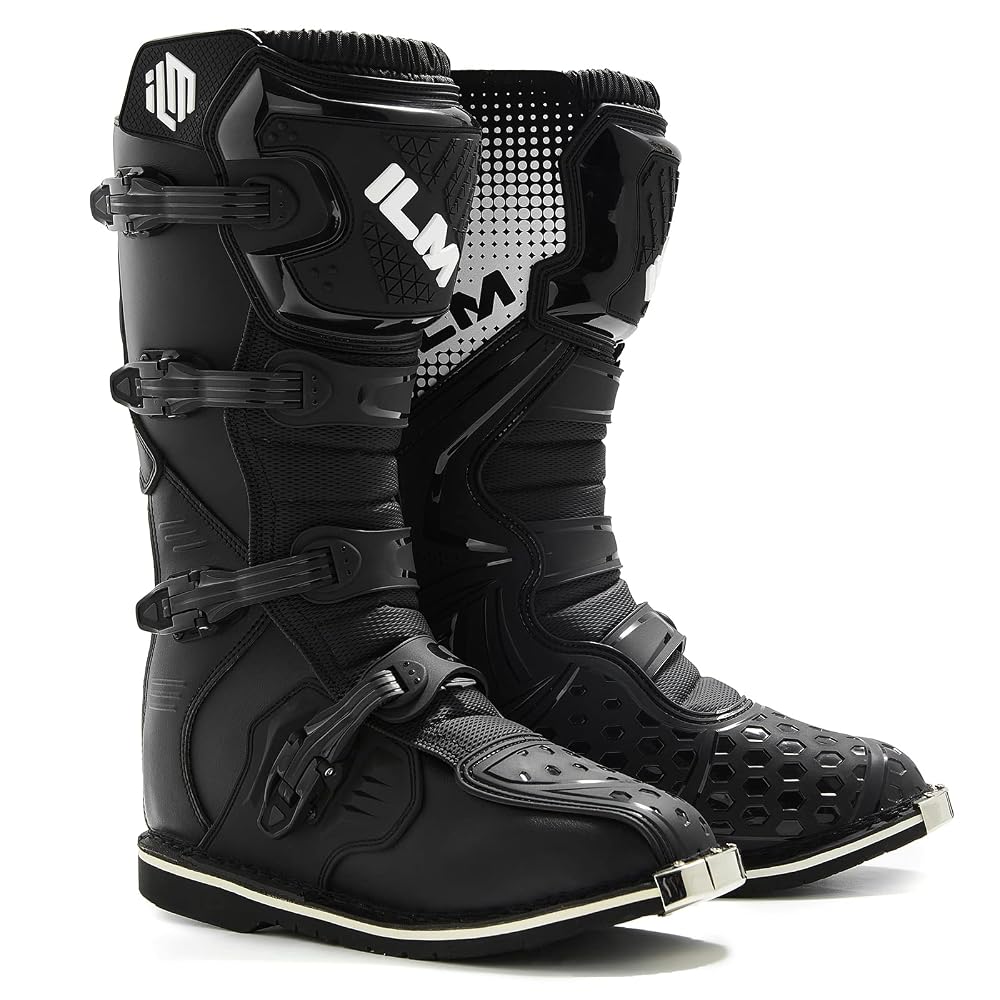 ILM Motorcycle Boots Waterproof ATV Motorcross Dirt Blike for Men Model MX3