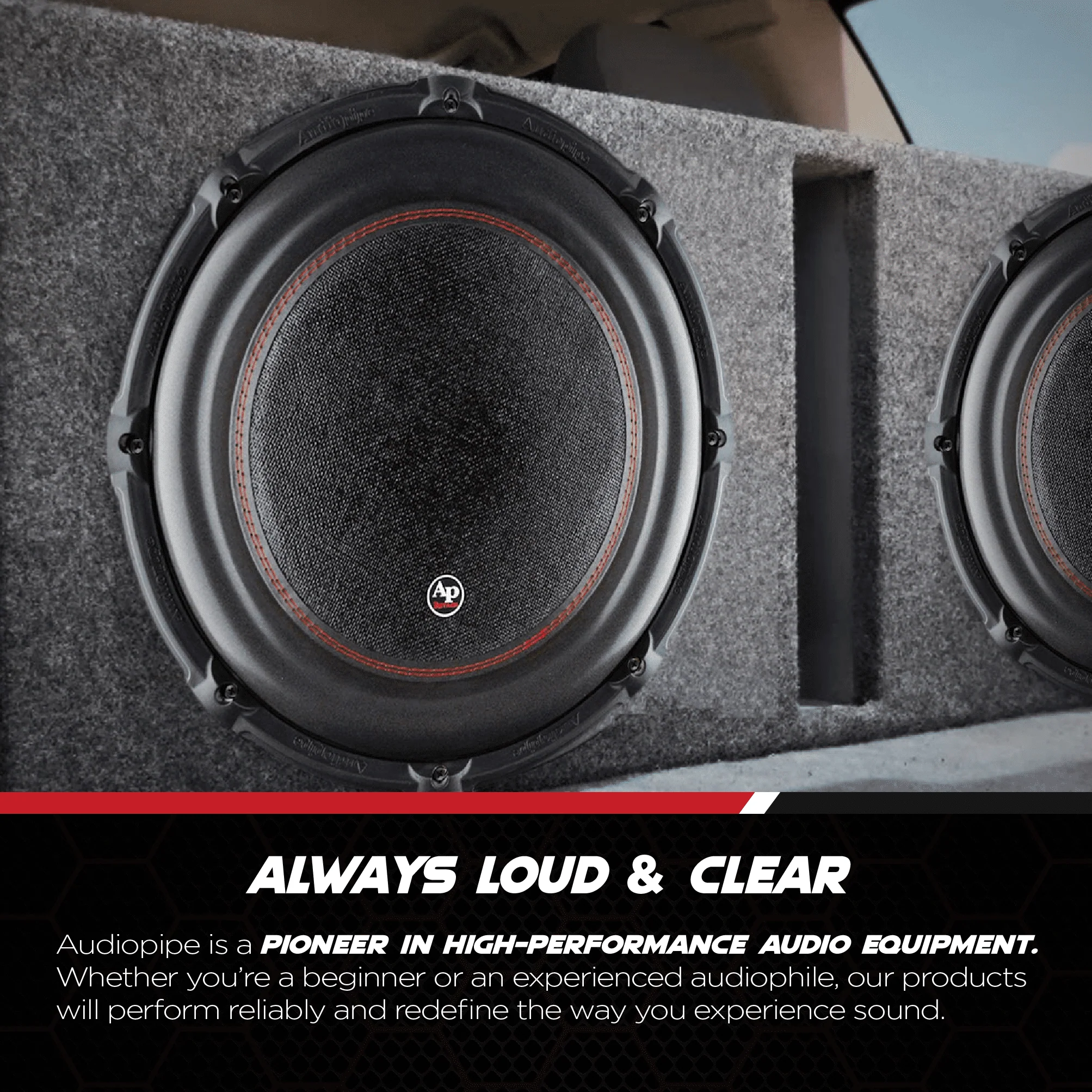 Audiopipe TXX - BDC4 - 15D2 15 - Inch Subwoofer Dual 2 Ohm 1400 Watts RMS Car Audio