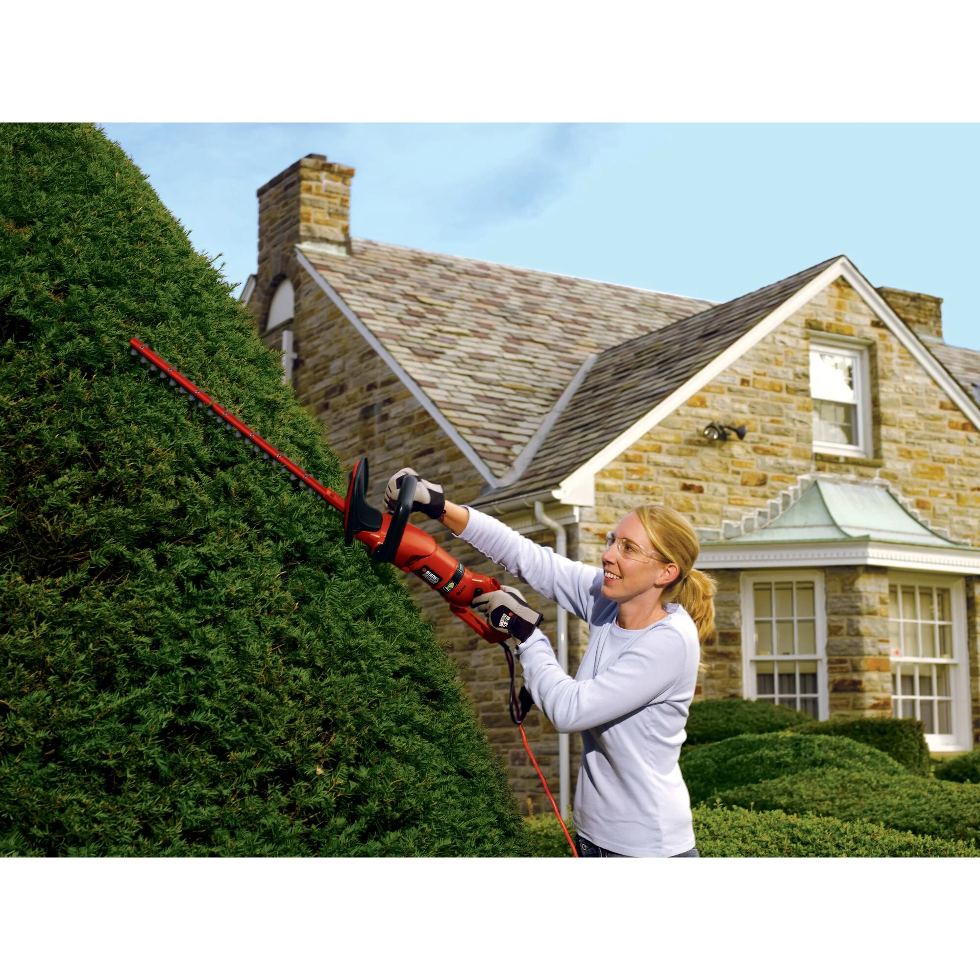 HH2455 3.3 Amp HedgeHog 24" Hedge Trimmer with Rotating Handle - Image 7