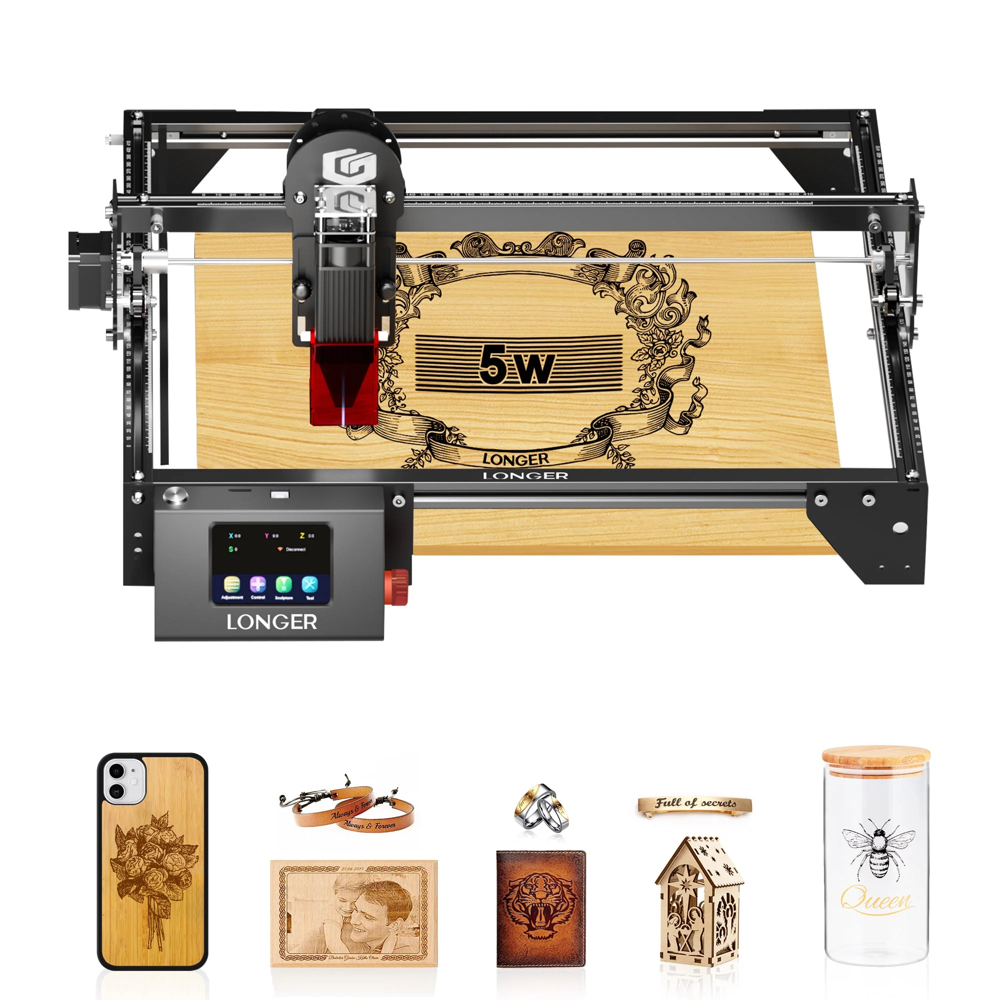 Graveur laser RAY5 5W plus long