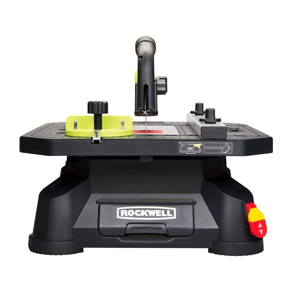 Rockwell BladeRunner X2 Portable Tabletop Saw with Steel Rip Fence, Miter Gauge