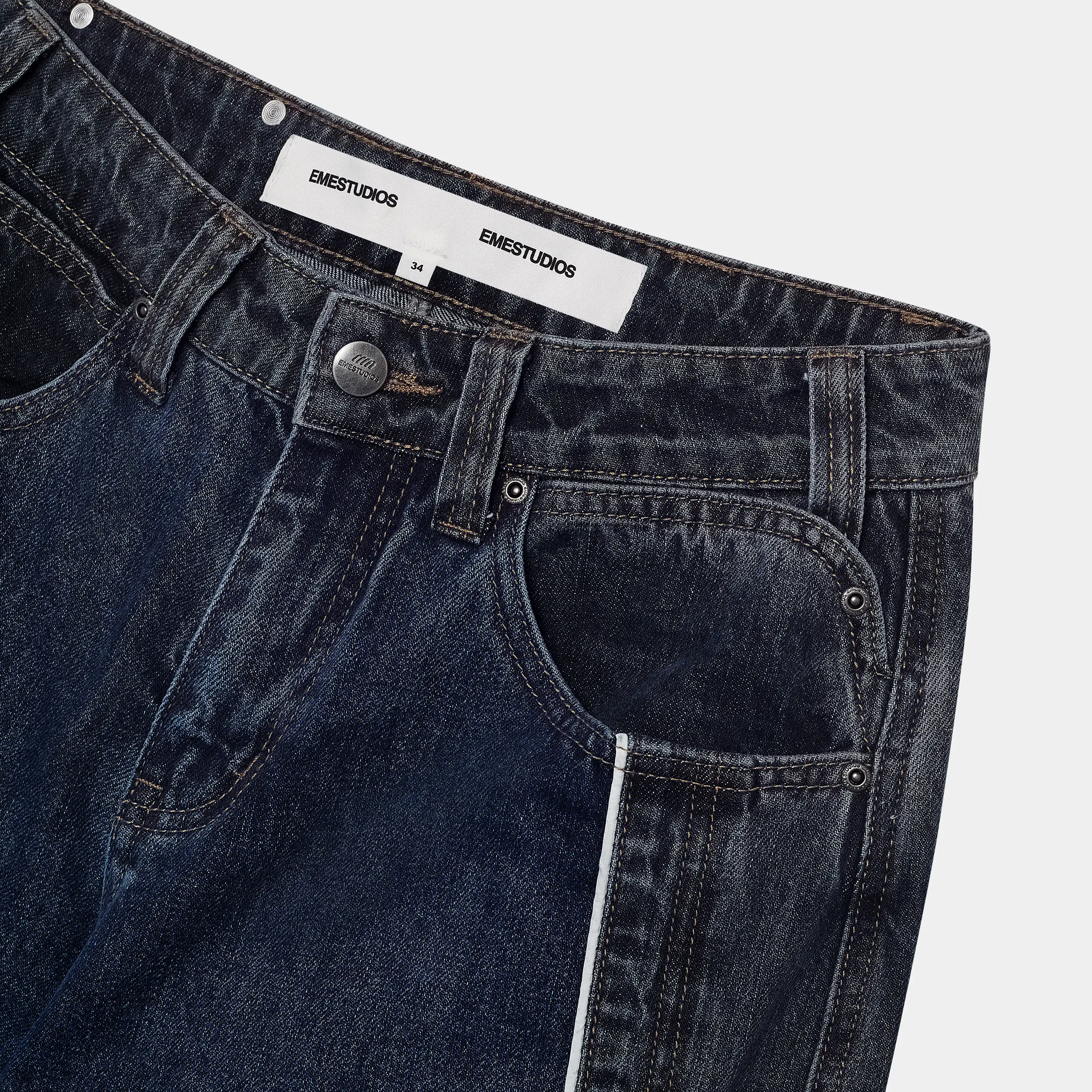 Dual Dark Blue Pants