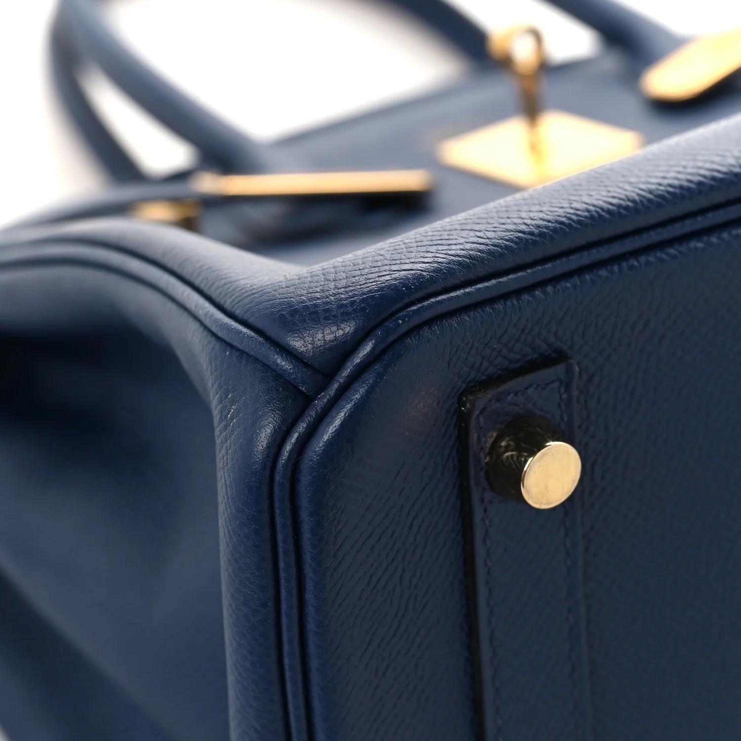 Epsom Birkin 30 Bleu Saphir