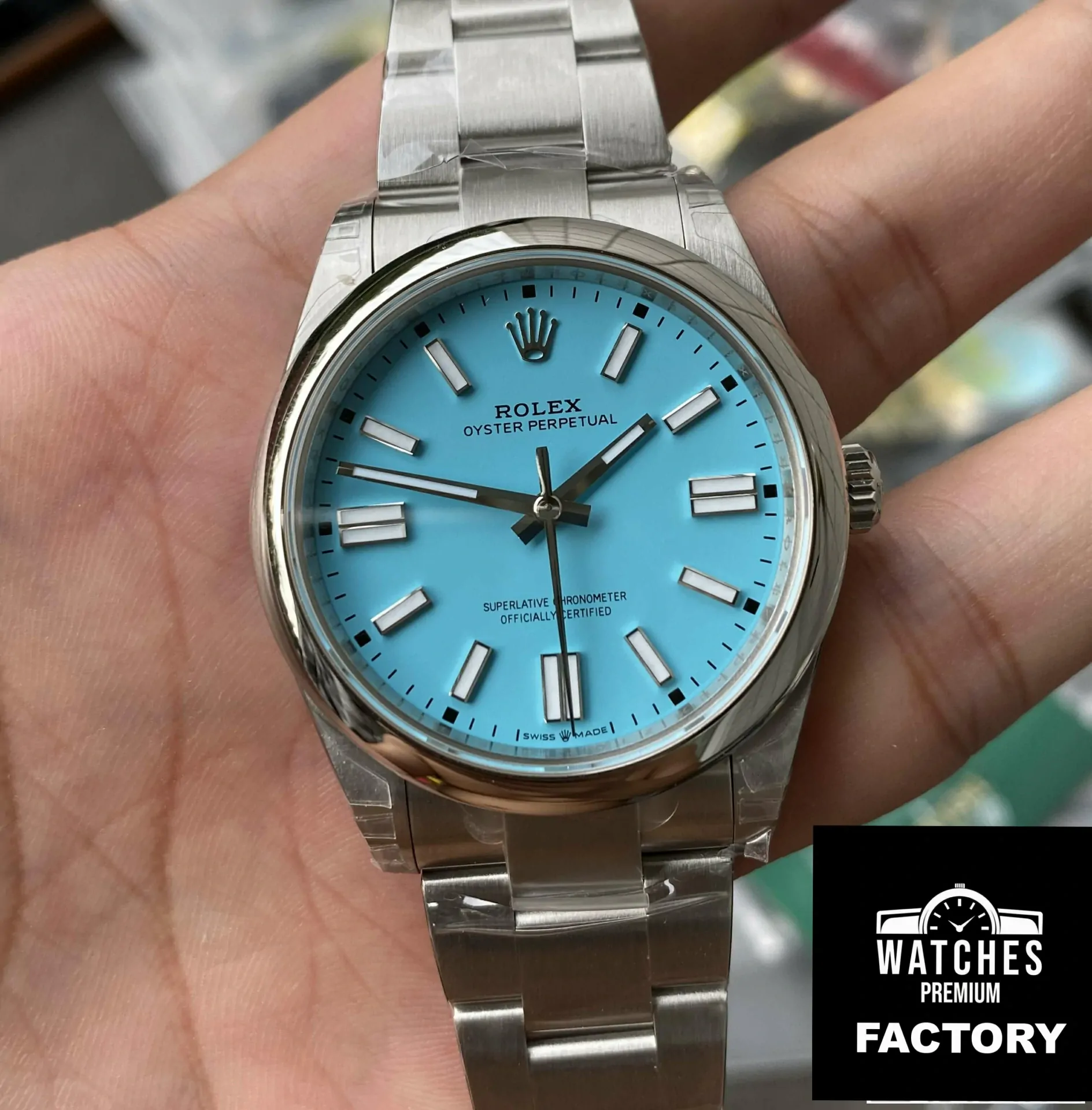 Rolex Oyster Perpetual 41MM M124300-0006 VS Factory Silver Stainless Steel